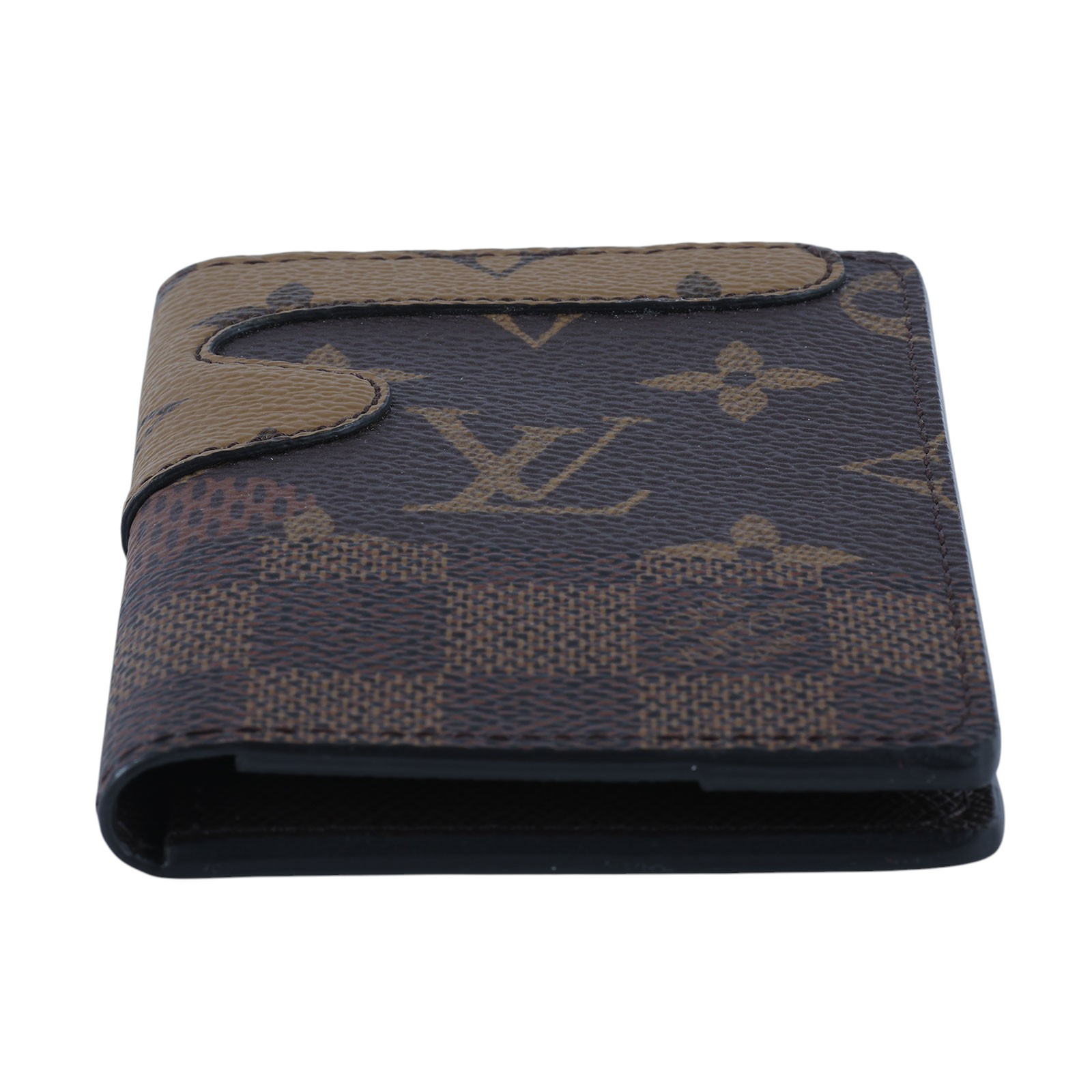 路易威登 LOUIS VUITTON 袋裝萬用錢包 Landscape M26010 晶片款 棕拼原花NIGO聯名卡夾 原廠盒子/防塵袋/購買證明