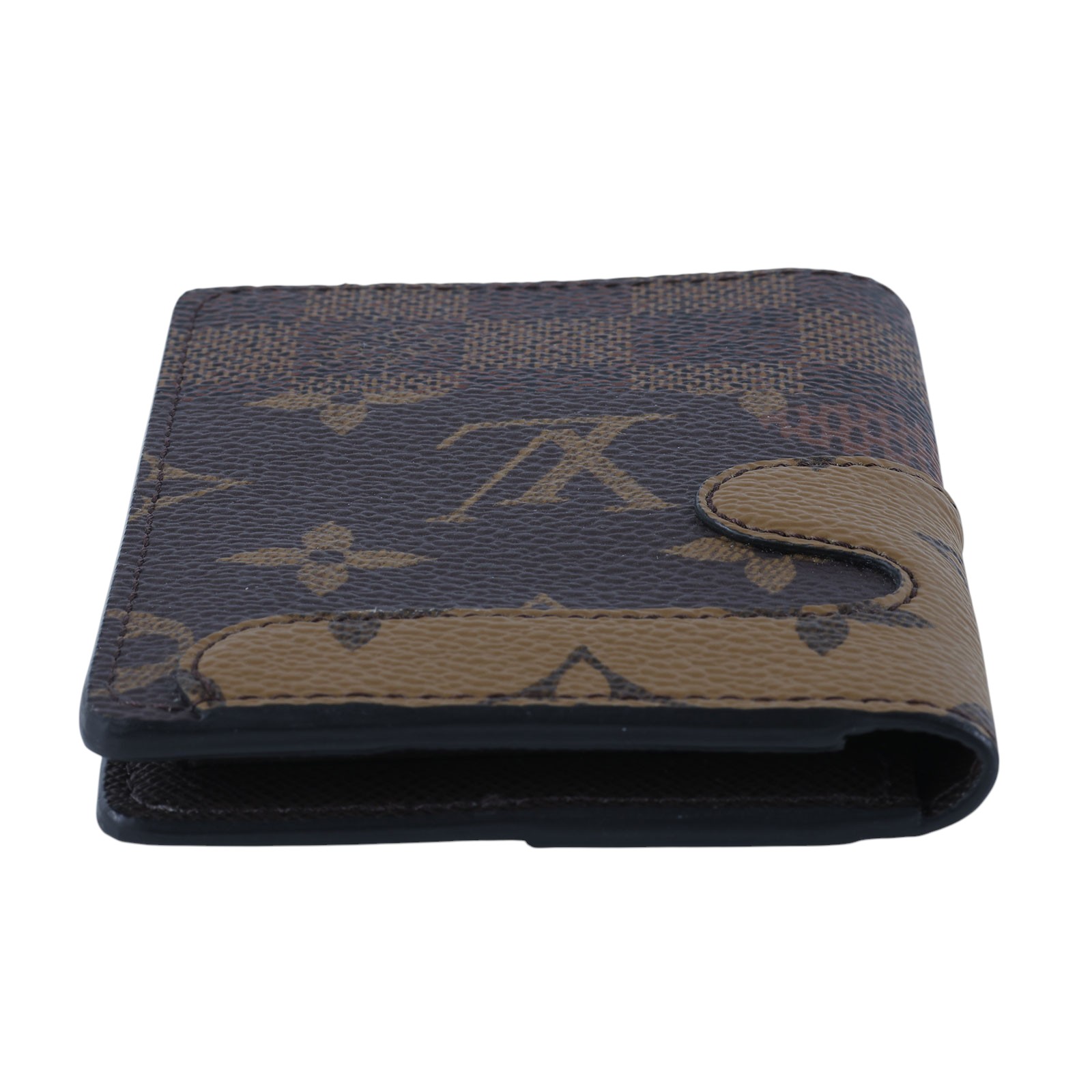 路易威登 LOUIS VUITTON 袋裝萬用錢包 Landscape M26010 晶片款 棕拼原花NIGO聯名卡夾 原廠盒子/防塵袋/購買證明