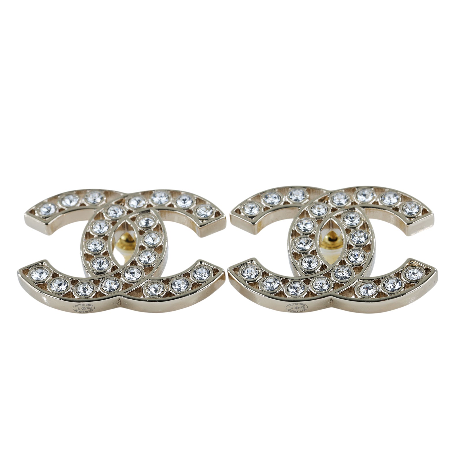 香奈兒 CHANEL 耳釘 ABA870 B10744ABA870/B23S  原廠盒子/防塵袋/購買證明
