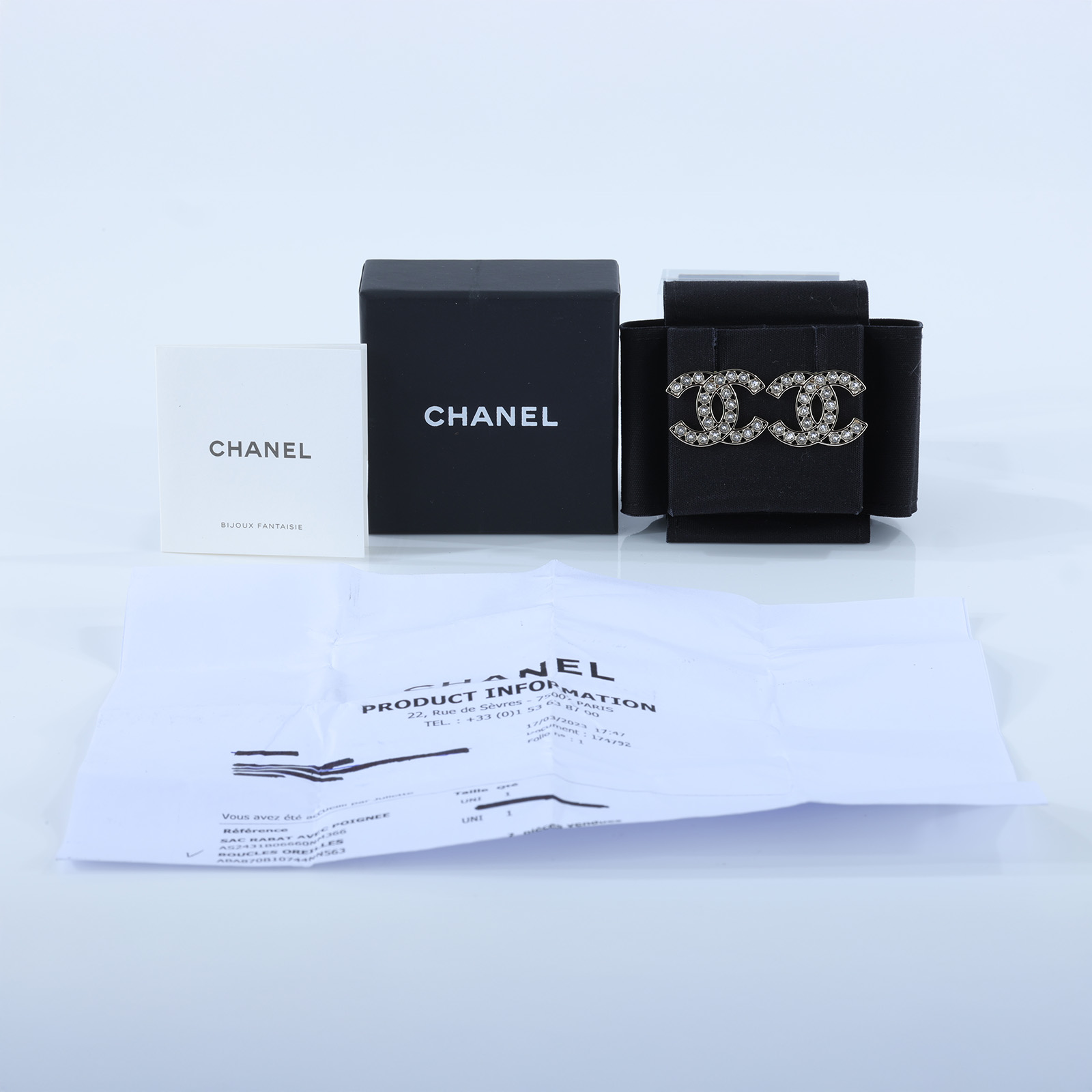 香奈兒 CHANEL 耳釘 ABA870 B10744ABA870/B23S  原廠盒子/防塵袋/購買證明
