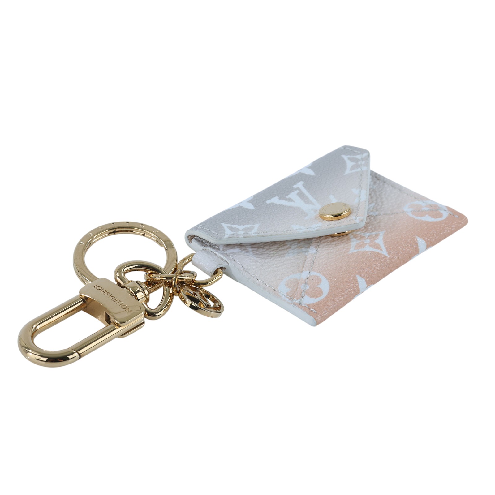 路易威登 LOUIS VUITTON Kirigami Pool 吊飾兼鑰匙扣 M00303 漸層Porte Clé Kirigami鑰匙圈 原廠盒子/防塵袋
