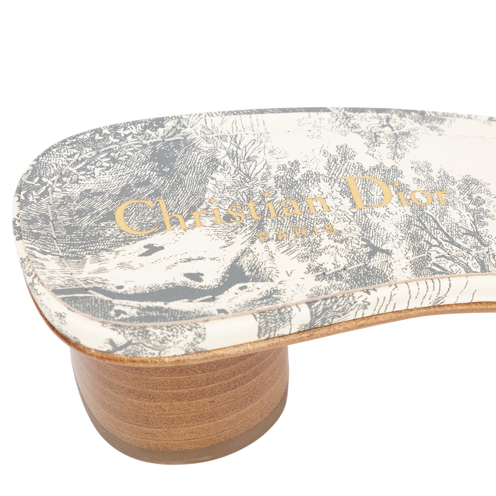 迪奧 CHRISTIAN DIOR Dway 高跟涼鞋 KCQ902TJE_S21G_365 灰DWAY高跟涼鞋#36.5 原廠盒子/防塵袋//購買證明