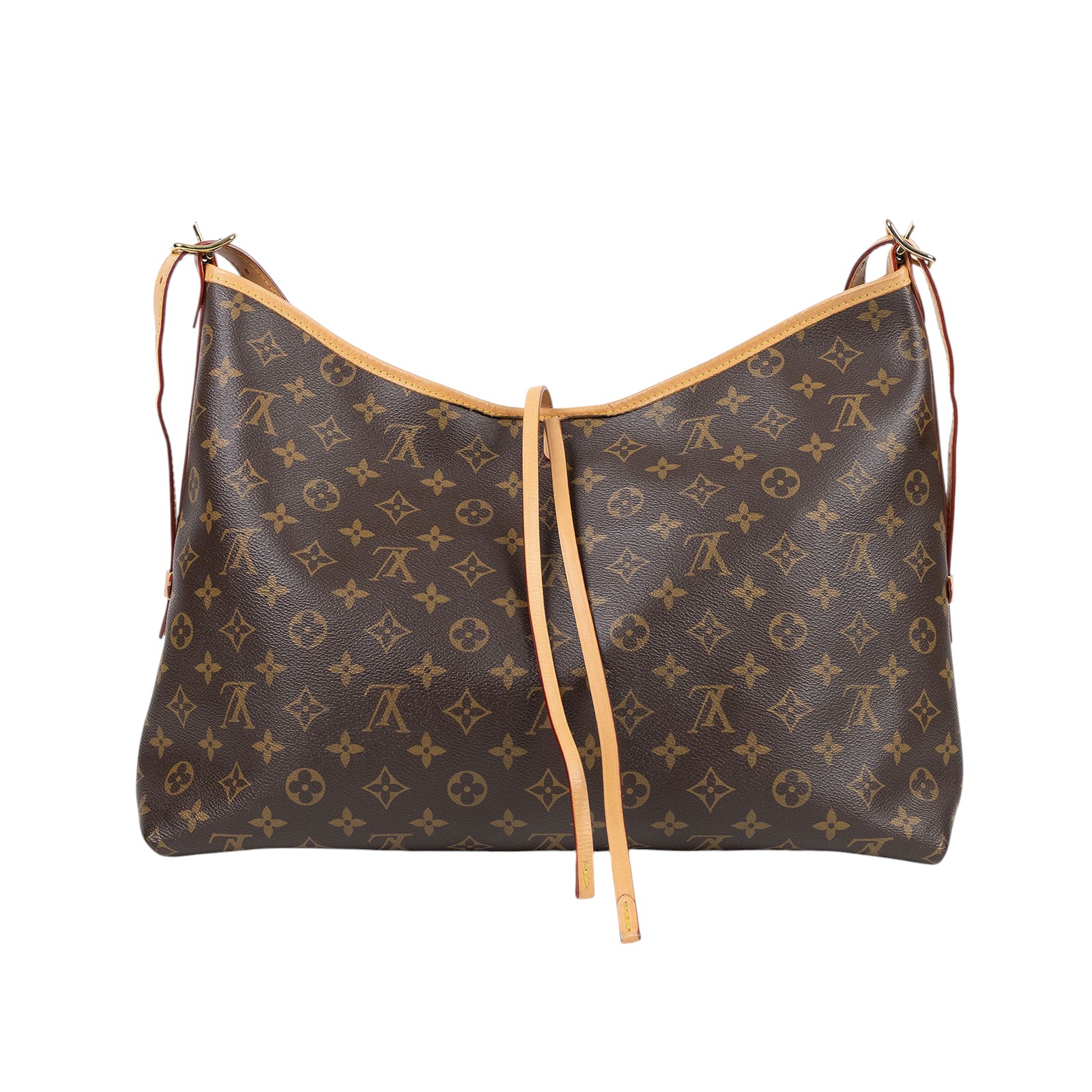 路易威登 LOUIS VUITTON CarryAll MM 原花 肩背包 M46197 晶片款 原花CARRYALL MM 吊牌/背帶