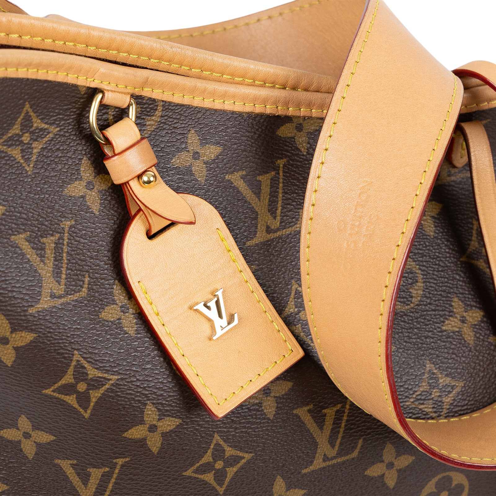 路易威登 LOUIS VUITTON CarryAll MM 原花 肩背包 M46197 晶片款 原花CARRYALL MM 吊牌/背帶