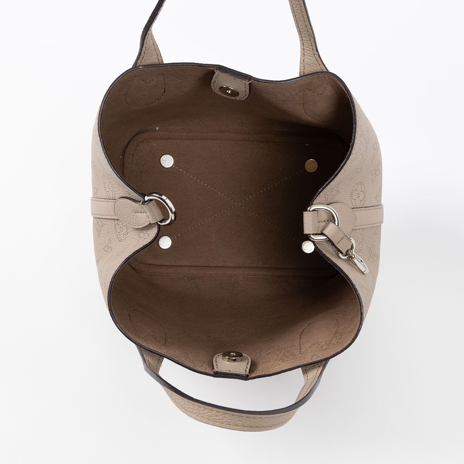 路易威登 LOUIS VUITTON Blossom PM 手提袋 灰色 M21849 晶片款  原廠盒子/防塵袋/背帶/內袋/吊牌/購買證明