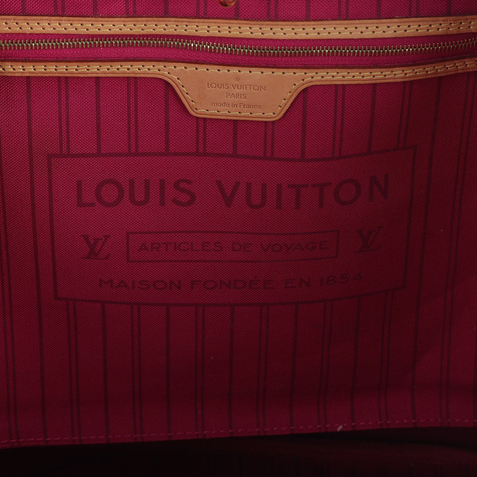 路易威登 LOUIS VUITTON Neverfull MM 托特包 M43988 原花拼貼NEVERFULL MM 內袋