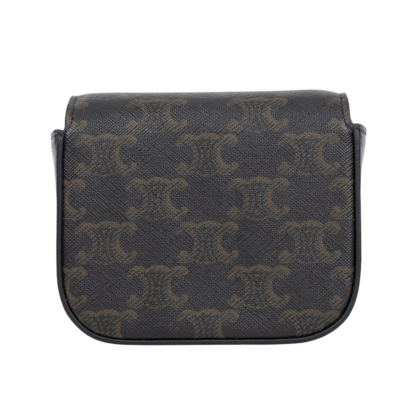 思琳 CELINE Claude 牛皮革 迷你 手袋 10I512DQB 凱旋TRIOMPHE MINI 原廠盒子/防塵袋/購買證明