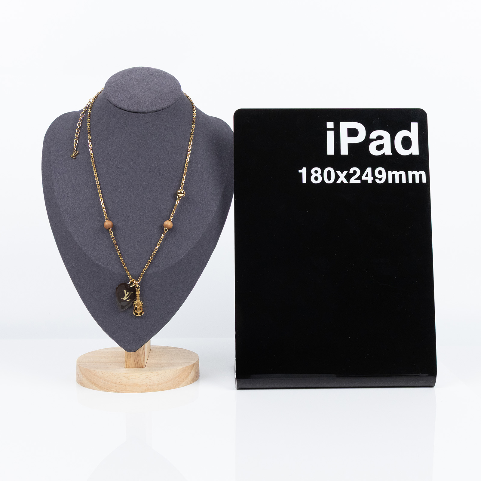 路易威登 LOUIS VUITTON LV Picks 項鍊 M01865 金色吉他造型項鍊 原廠盒子/防塵袋