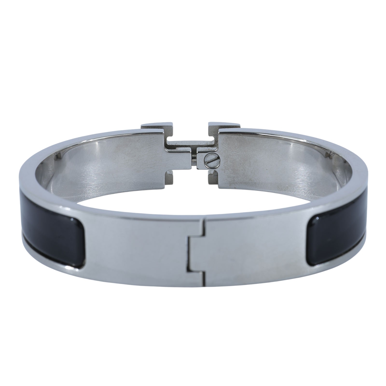 愛馬仕 Hermes Clic H PM 手環 黑色 H700001FP01PM /SP 02 62 黑銀CLIC H手環 PM 原廠盒子/防塵袋/購買證明