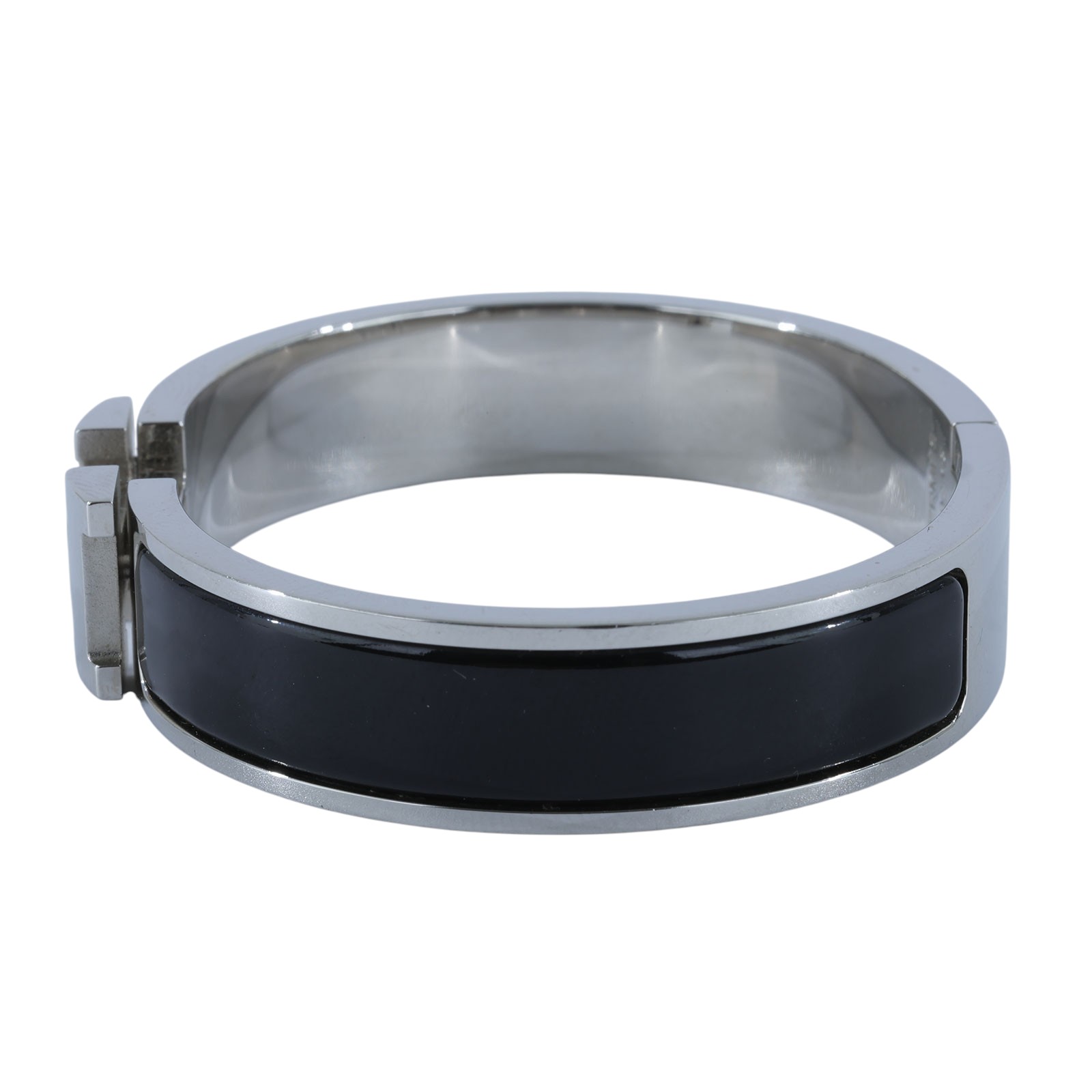 愛馬仕 Hermes Clic H PM 手環 黑色 H700001FP01PM /SP 02 62 黑銀CLIC H手環 PM 原廠盒子/防塵袋/購買證明