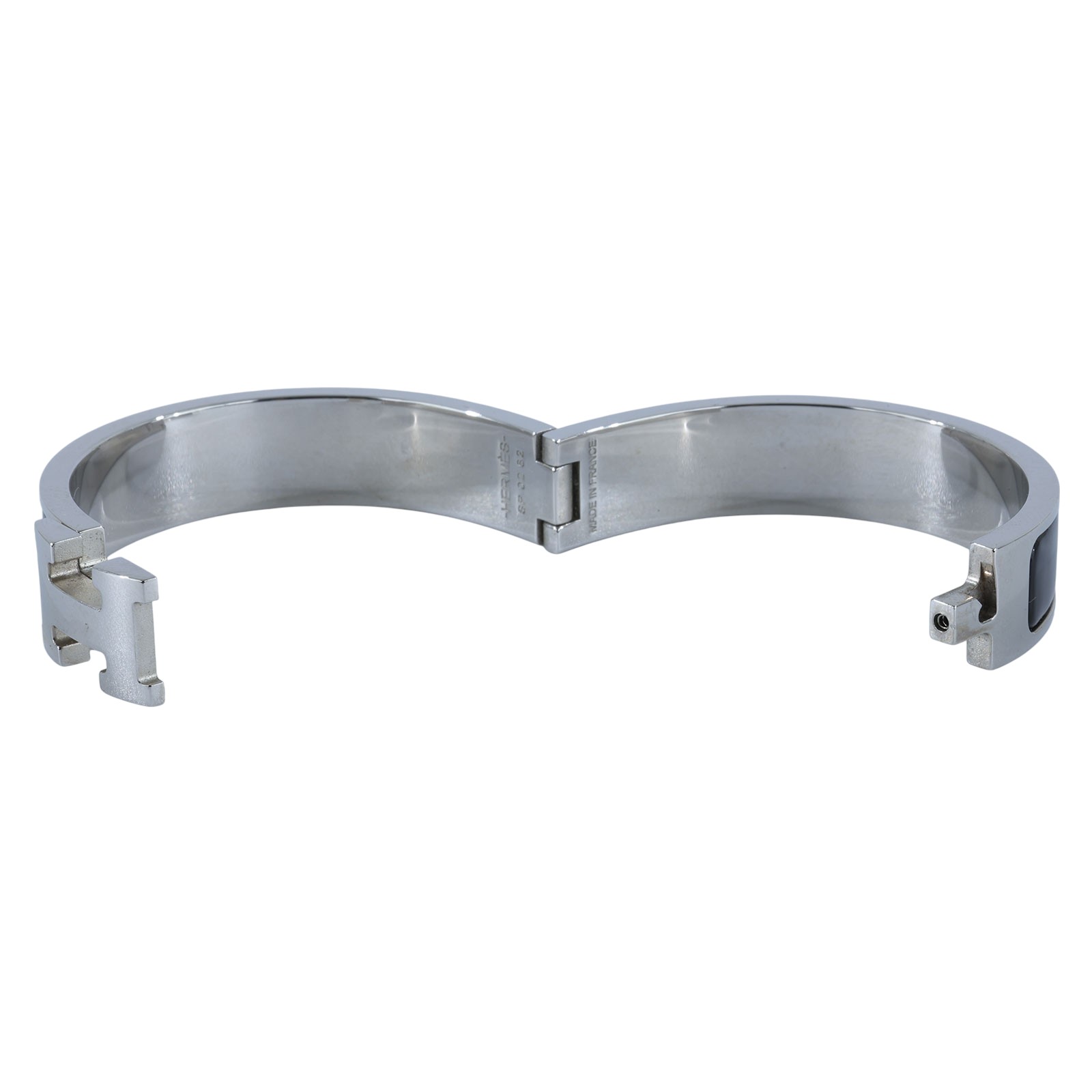 愛馬仕 Hermes Clic H PM 手環 黑色 H700001FP01PM /SP 02 62 黑銀CLIC H手環 PM 原廠盒子/防塵袋/購買證明