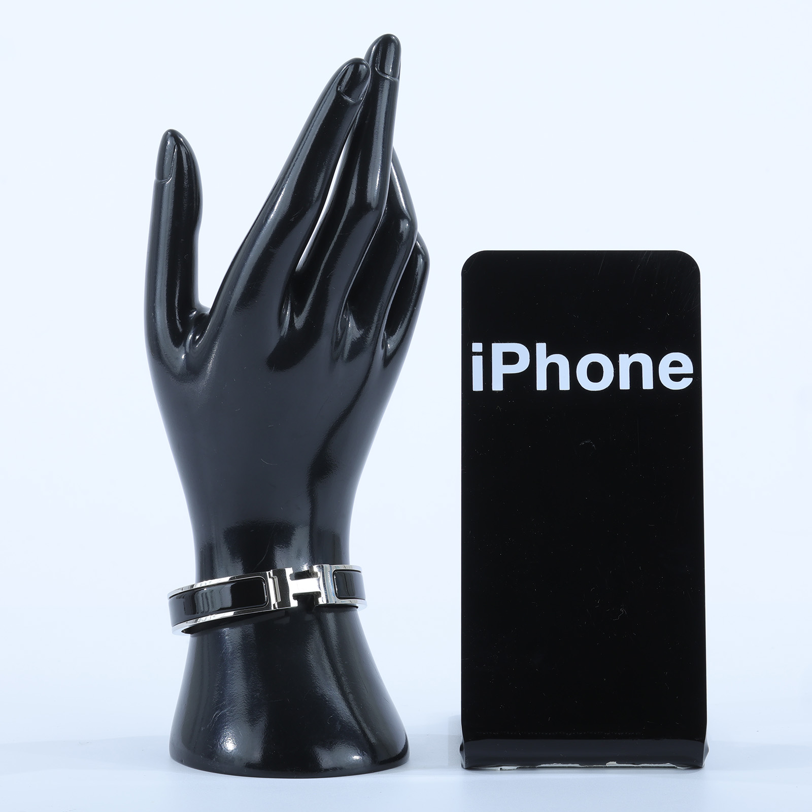 愛馬仕 Hermes Clic H PM 手環 黑色 H700001FP01PM /SP 02 62 黑銀CLIC H手環 PM 原廠盒子/防塵袋/購買證明