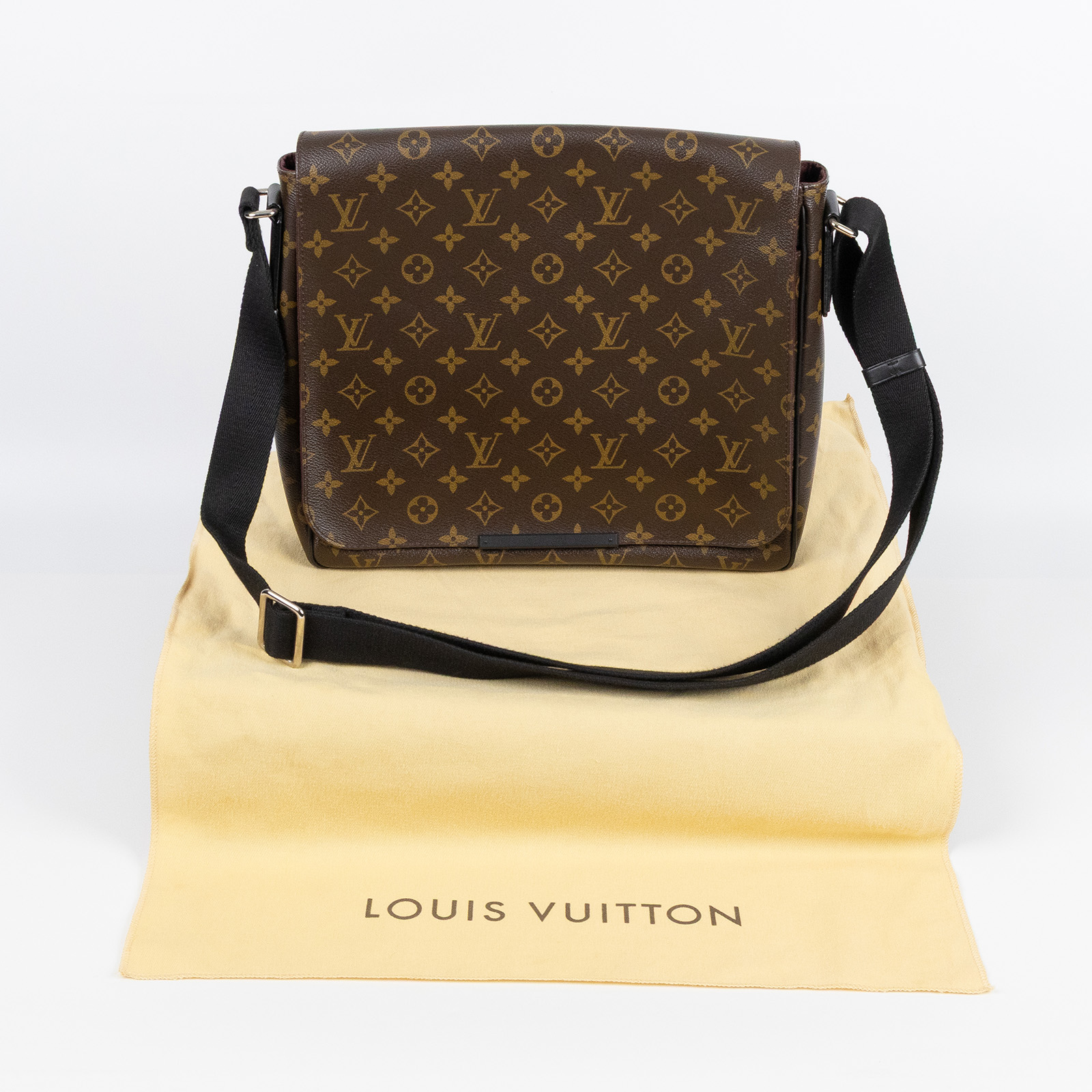 路易威登 LOUIS VUITTON District MM 肩背包 M40934 原花District MM郵差包 原廠盒子/防塵袋