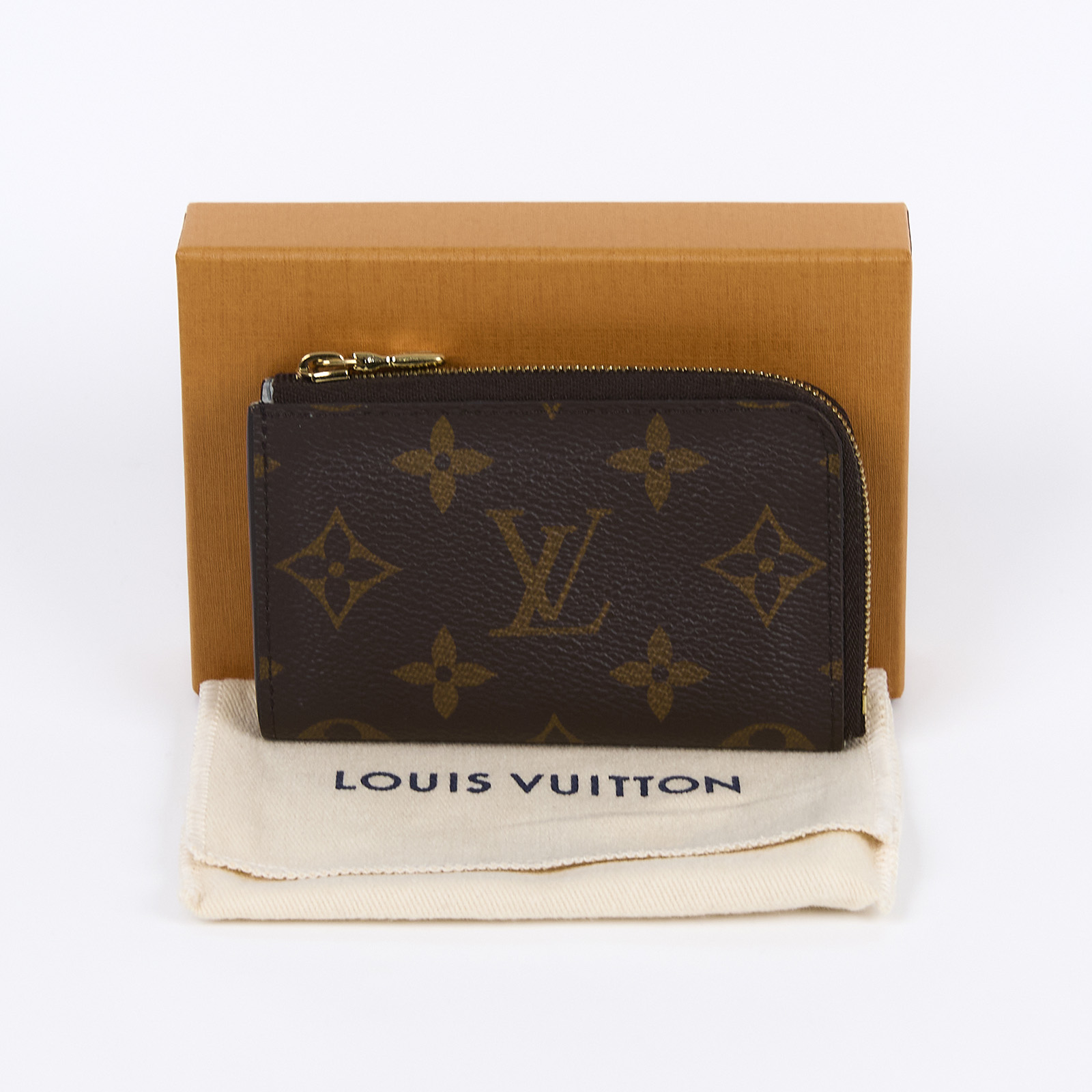 路易威登 LOUIS VUITTON Noa 鑰匙包 藍色 M83612 晶片款 原花內拼淺藍鑰匙扣零錢包 原廠盒子/防塵袋