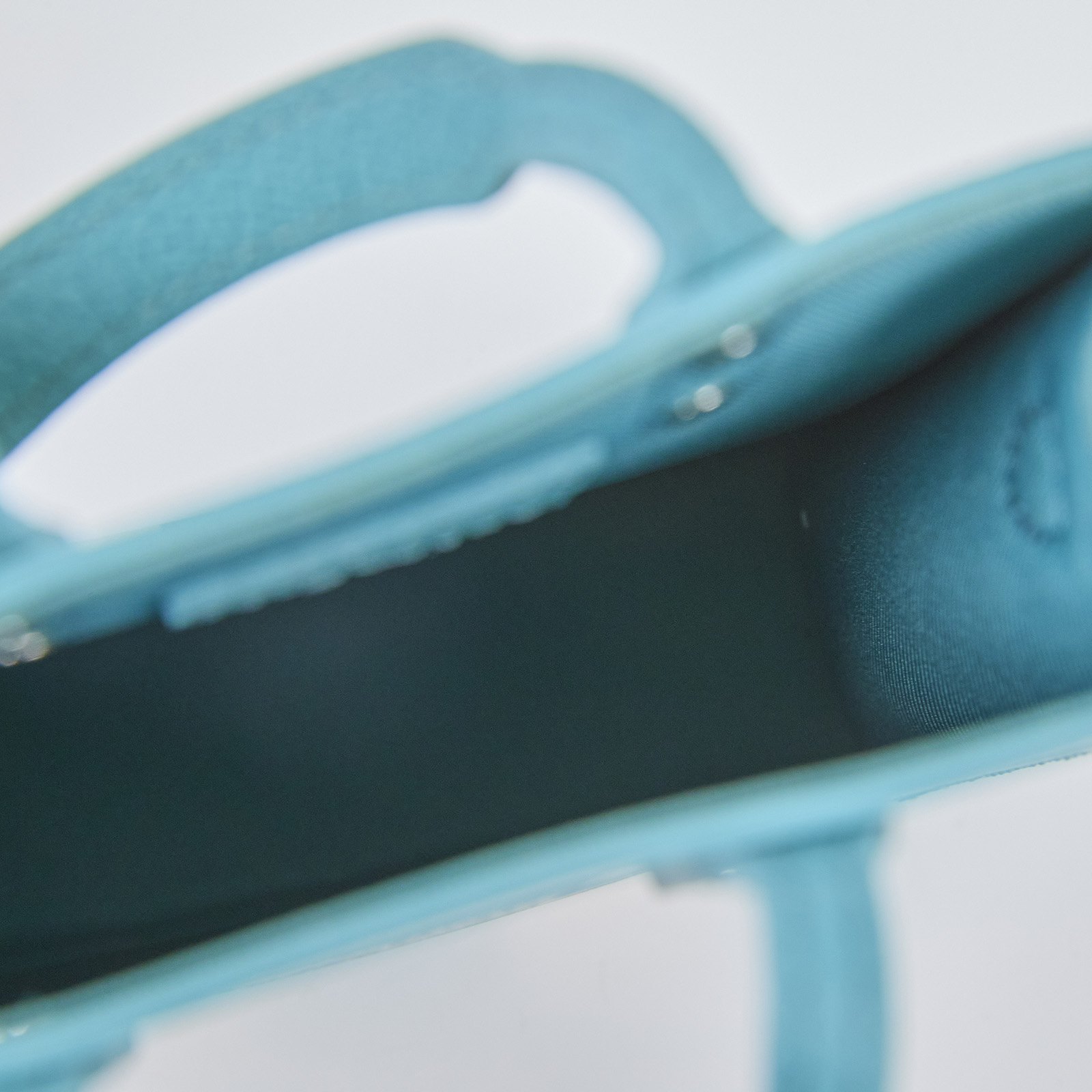 路易威登 LOUIS VUITTON Sac Plat 手提 鏈條包 N60495 晶片款 藍白棋盤格Sac Plat XS 防塵袋/背帶/購買證明