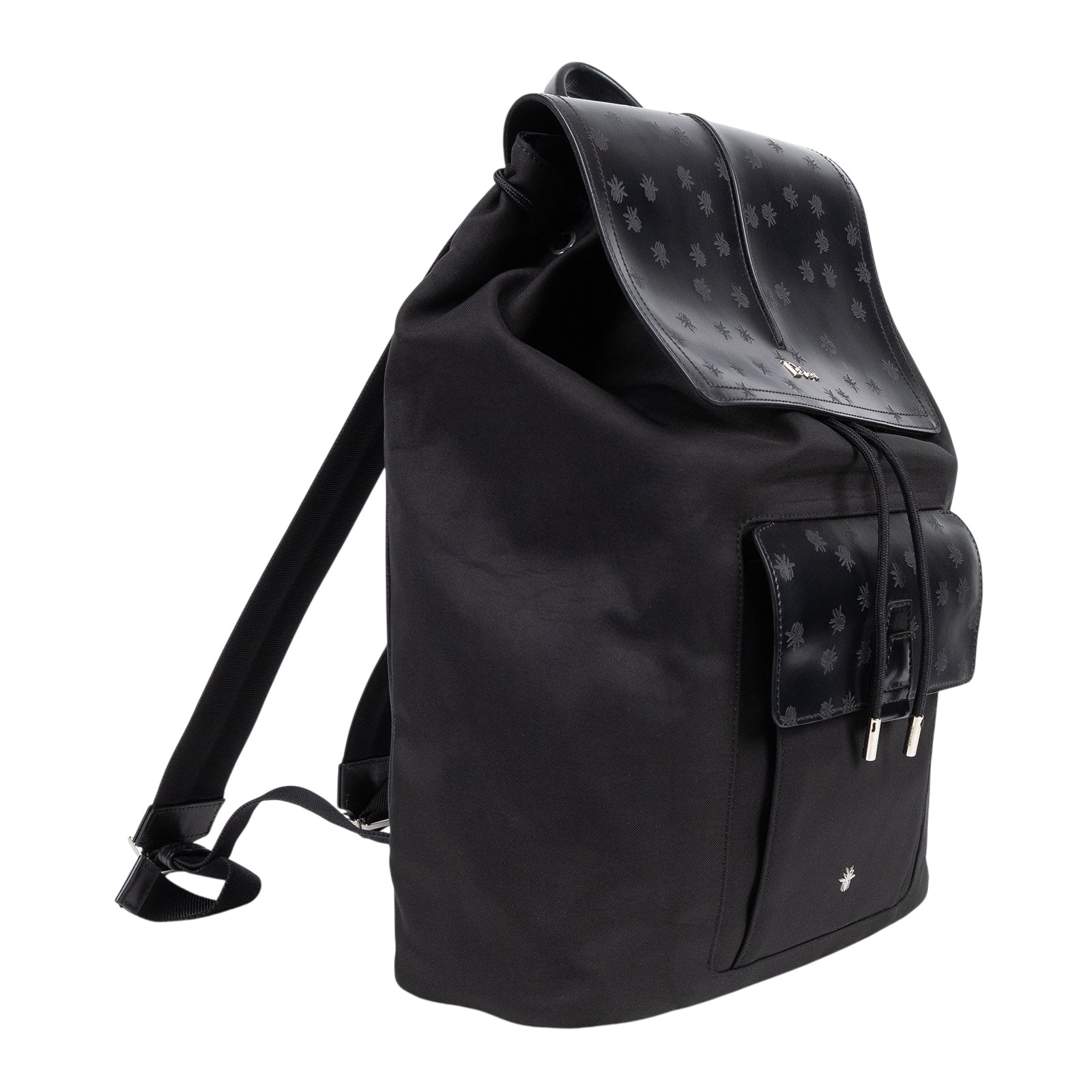 迪奧 CHRISTIAN DIOR Motion 後背包  黑帆布MOTION後背包 防塵袋