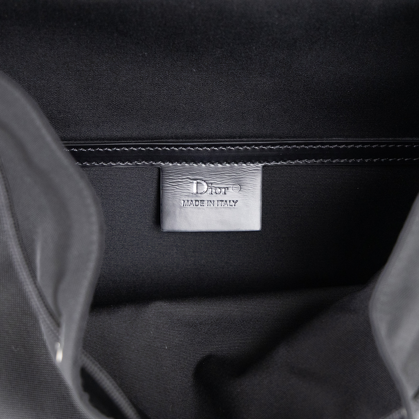 迪奧 CHRISTIAN DIOR Motion 後背包  黑帆布MOTION後背包 防塵袋