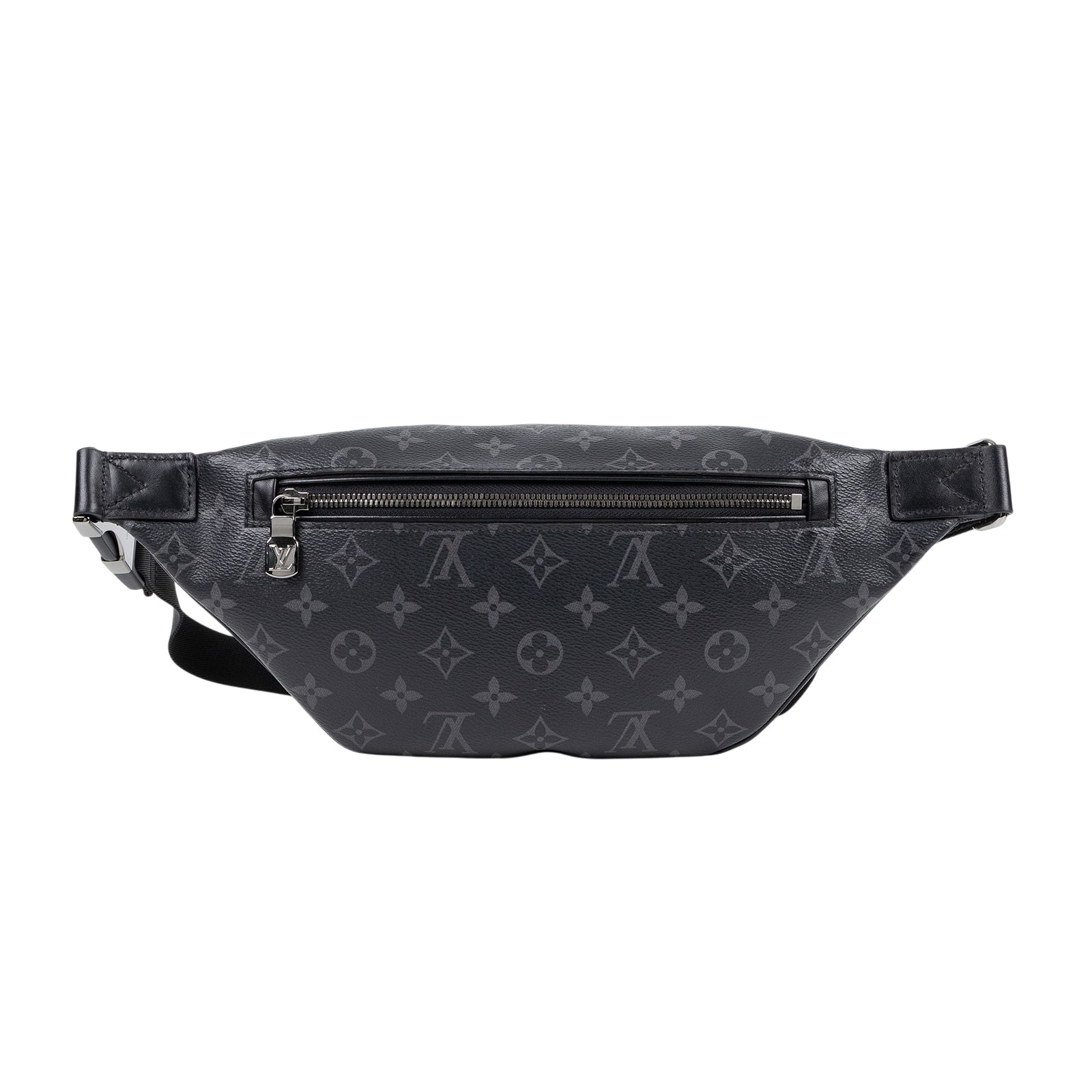 路易威登 LOUIS VUITTON Discovery PM 腰包 Eclipse 黑色 M46035 晶片款  原廠盒子/防塵袋/購買證明