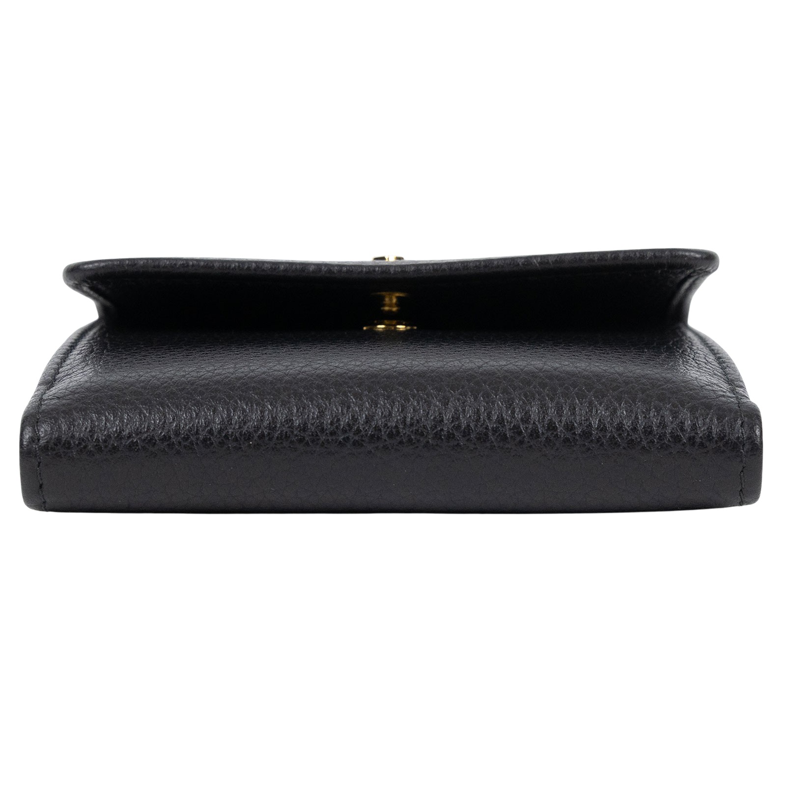 普拉達 PRADA  1MH350_2E3A 黑金零錢包 原廠盒子