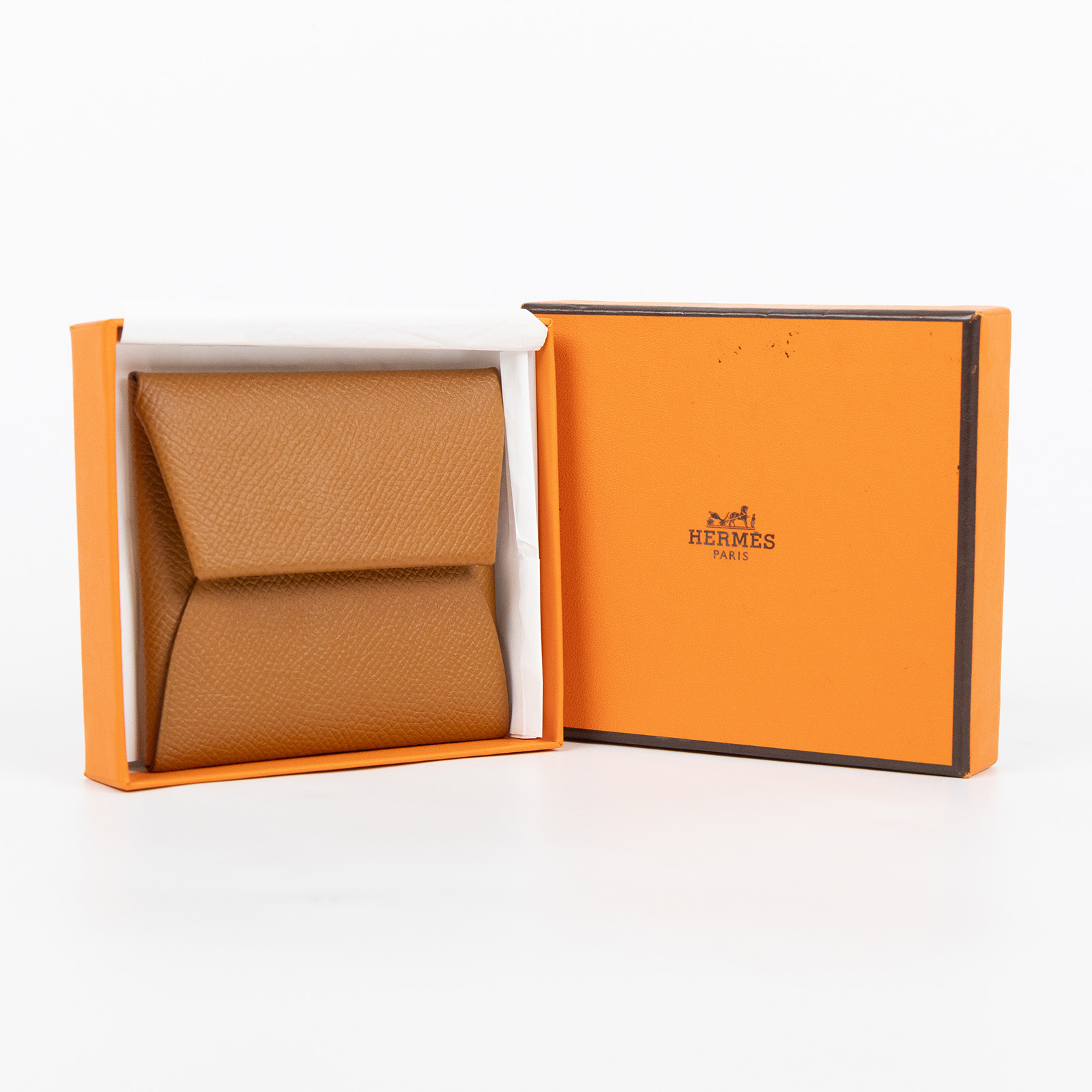 愛馬仕 Hermes Bastia 零錢包 BASTIA Y MZ006 MD Y刻 金棕BASTIA 原廠盒子