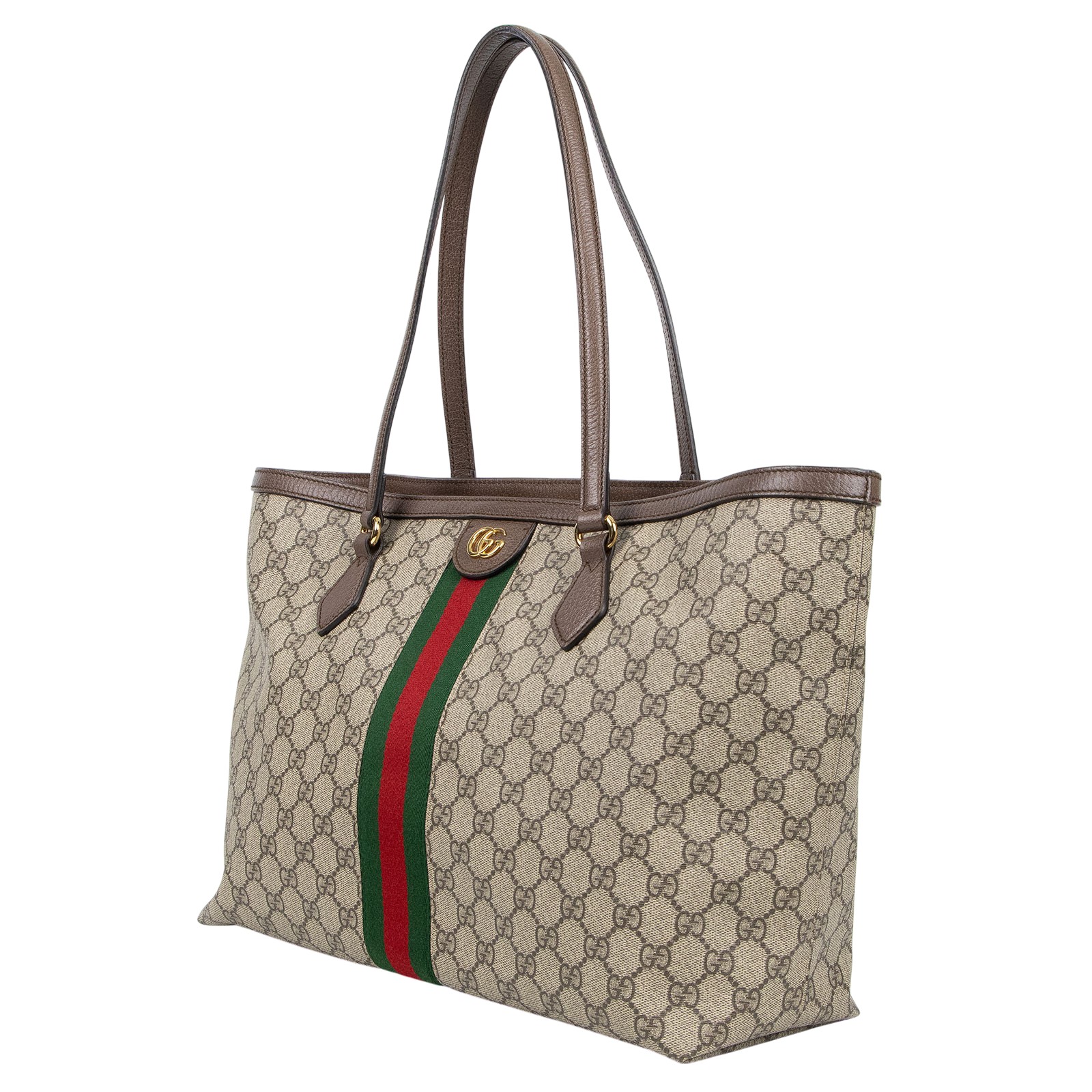 古馳 GUCCI Ophidia 手提袋 中型 631685 96IWB 棕GG原花托特包 無附屬品