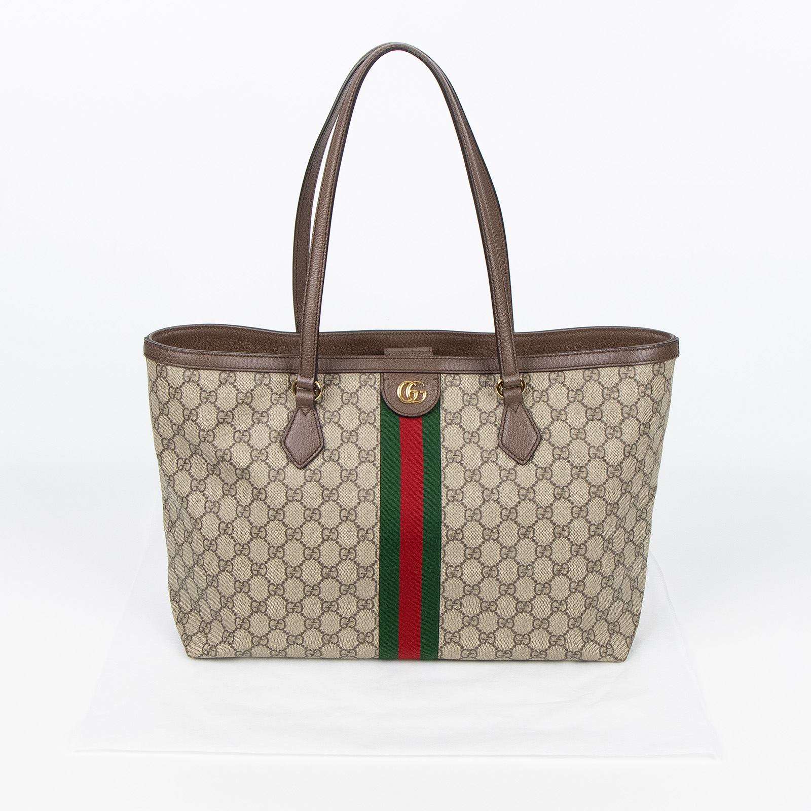 古馳 GUCCI Ophidia 手提袋 中型 631685 96IWB 棕GG原花托特包 無附屬品