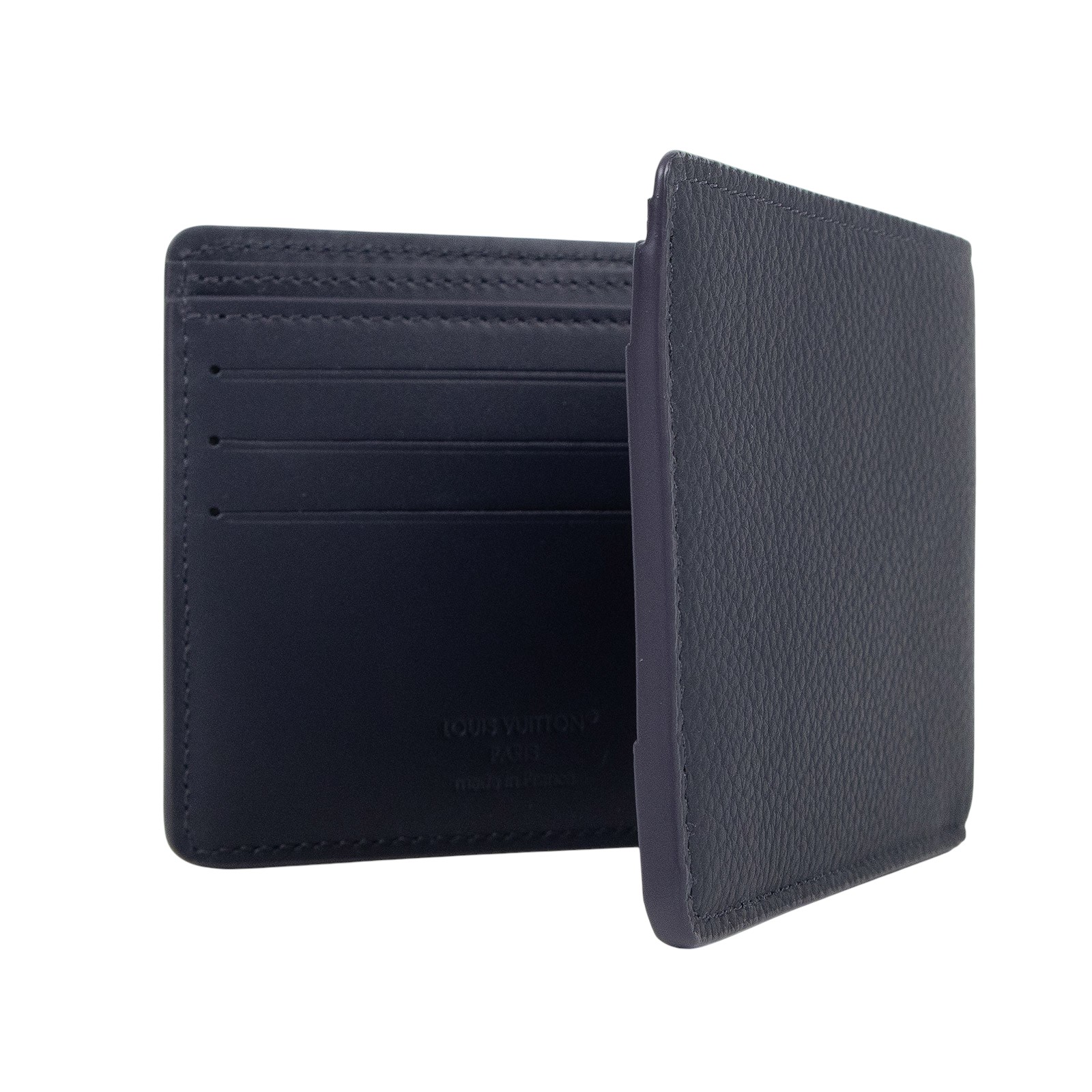 路易威登 LOUIS VUITTON Multiple Wallet 錢包短夾  油墨色 M11531 晶片款  原廠盒子/防塵袋/購買證明