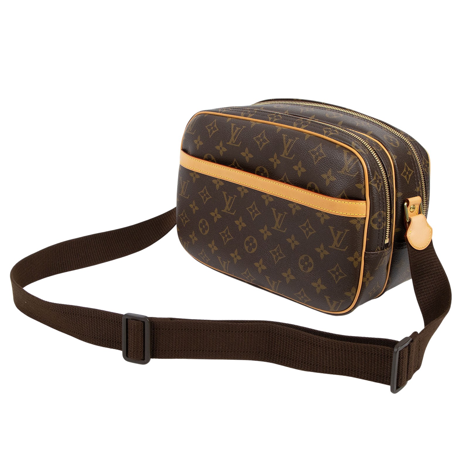 路易威登 LOUIS VUITTON Reporter PM 斜背包 M45254 原花REPORTER肩背包 PM 防塵袋