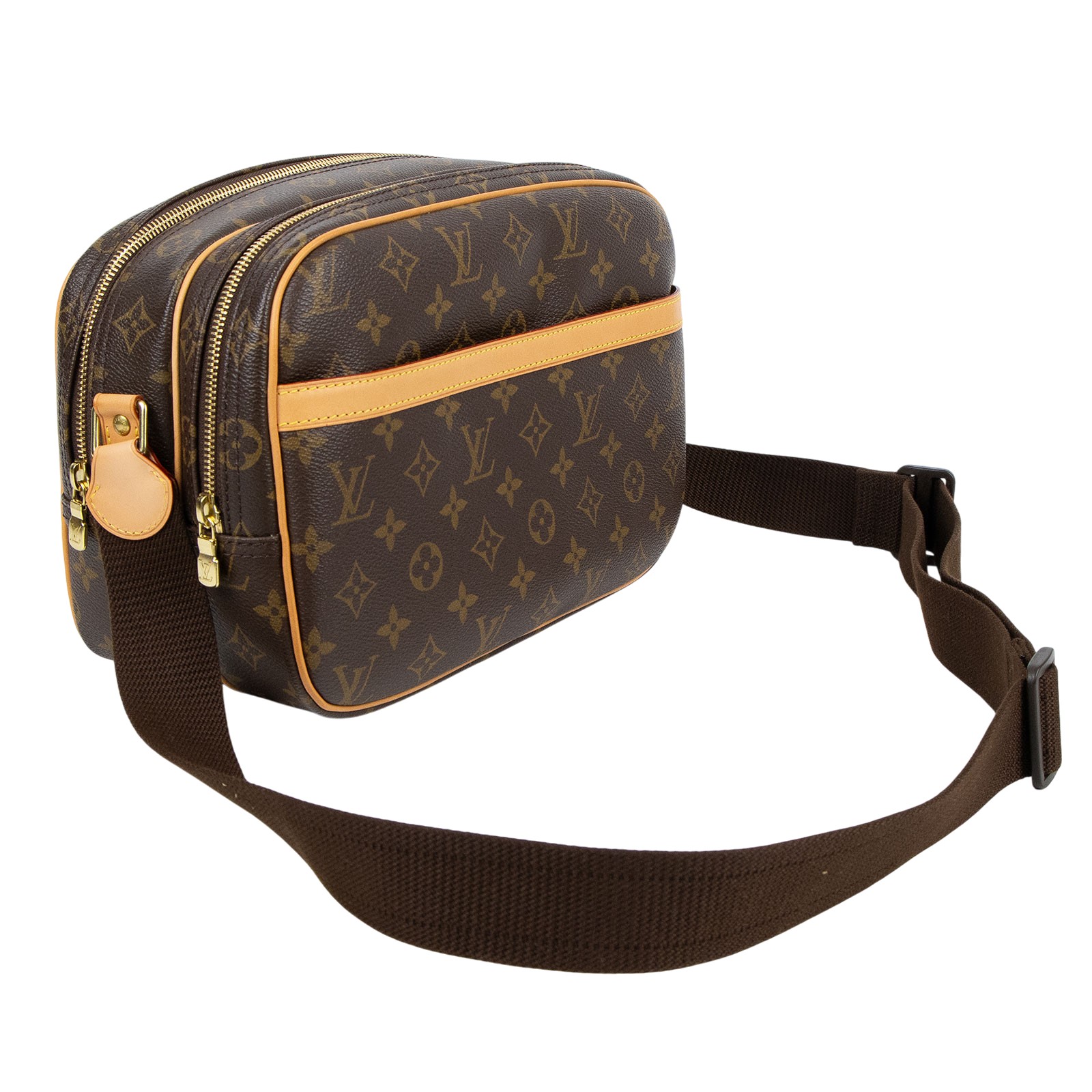 路易威登 LOUIS VUITTON Reporter PM 斜背包 M45254 原花REPORTER肩背包 PM 防塵袋