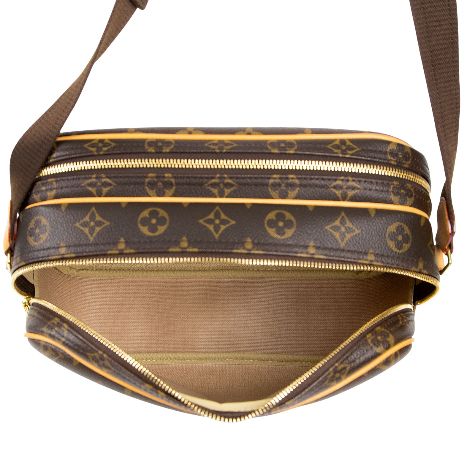 路易威登 LOUIS VUITTON Reporter PM 斜背包 M45254 原花REPORTER肩背包 PM 防塵袋