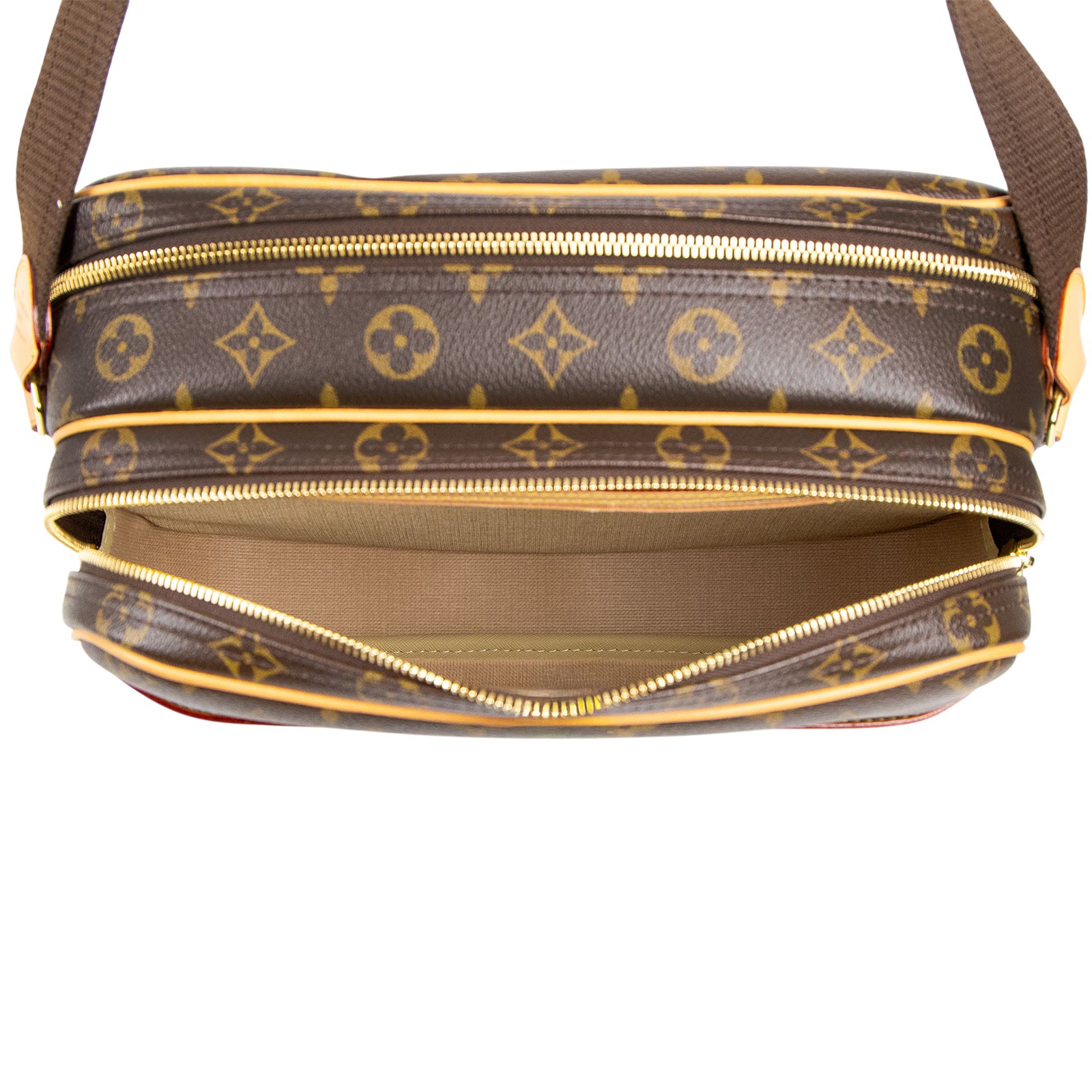 路易威登 LOUIS VUITTON Reporter PM 斜背包 M45254 原花REPORTER肩背包 PM 防塵袋