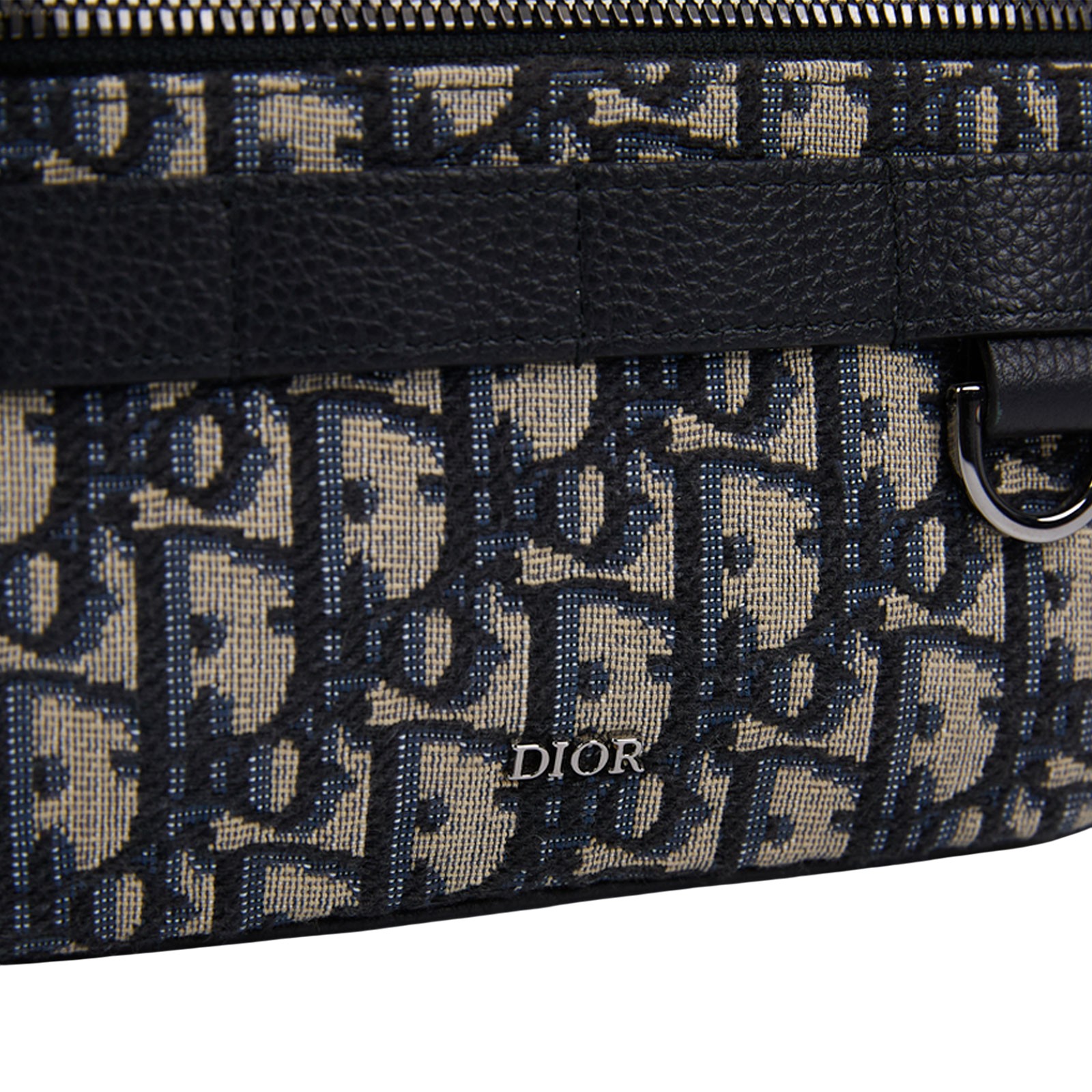 迪奧 CHRISTIAN DIOR Safari 郵差包 迷你 2ESWS011YKY 藍緹花SAFARI帆布相機包 防塵袋/背帶