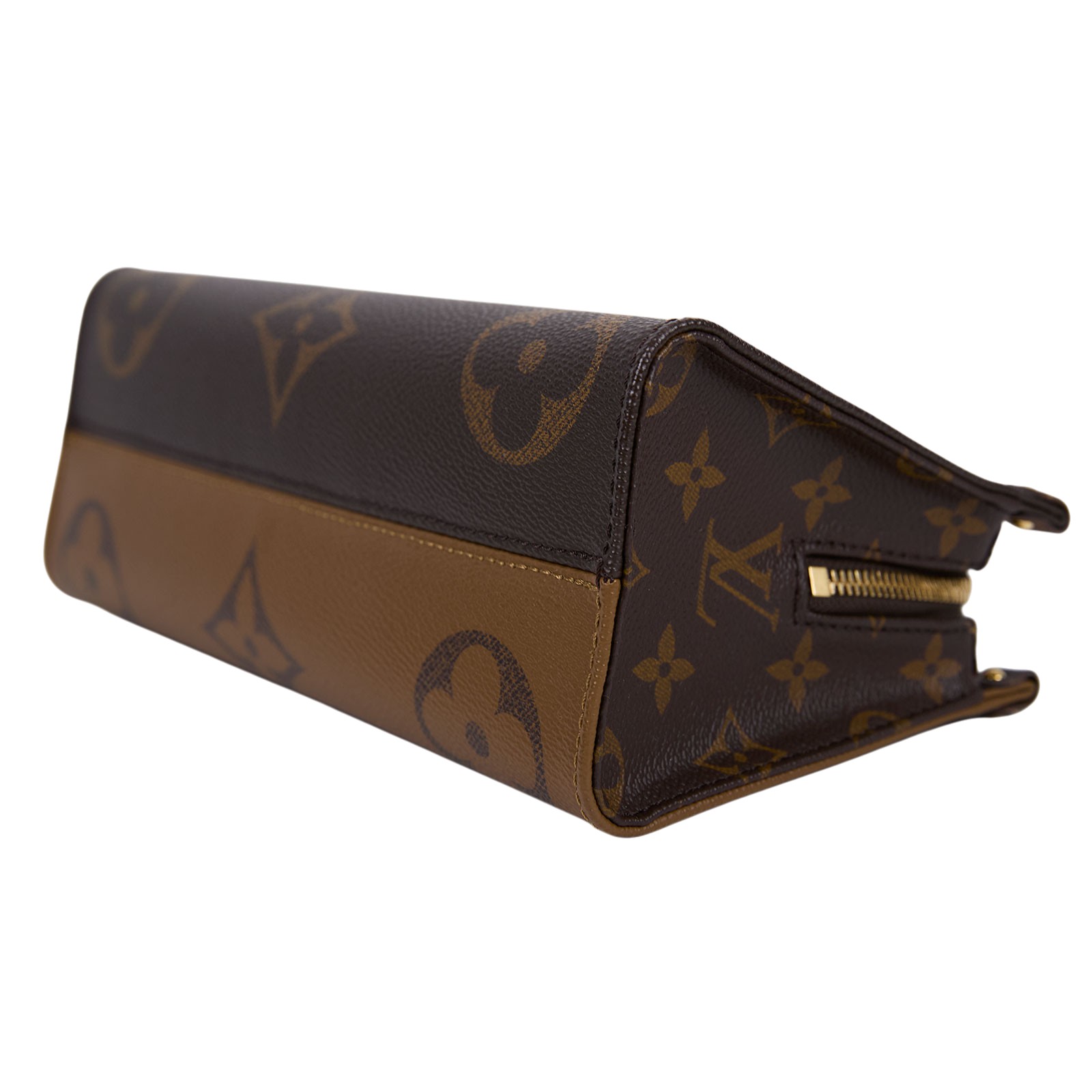 路易威登 LOUIS VUITTON OnTheGo East West Chain 手提包 托特包 肩背 老花 Monogram M14236 晶片款  防塵袋/背帶2