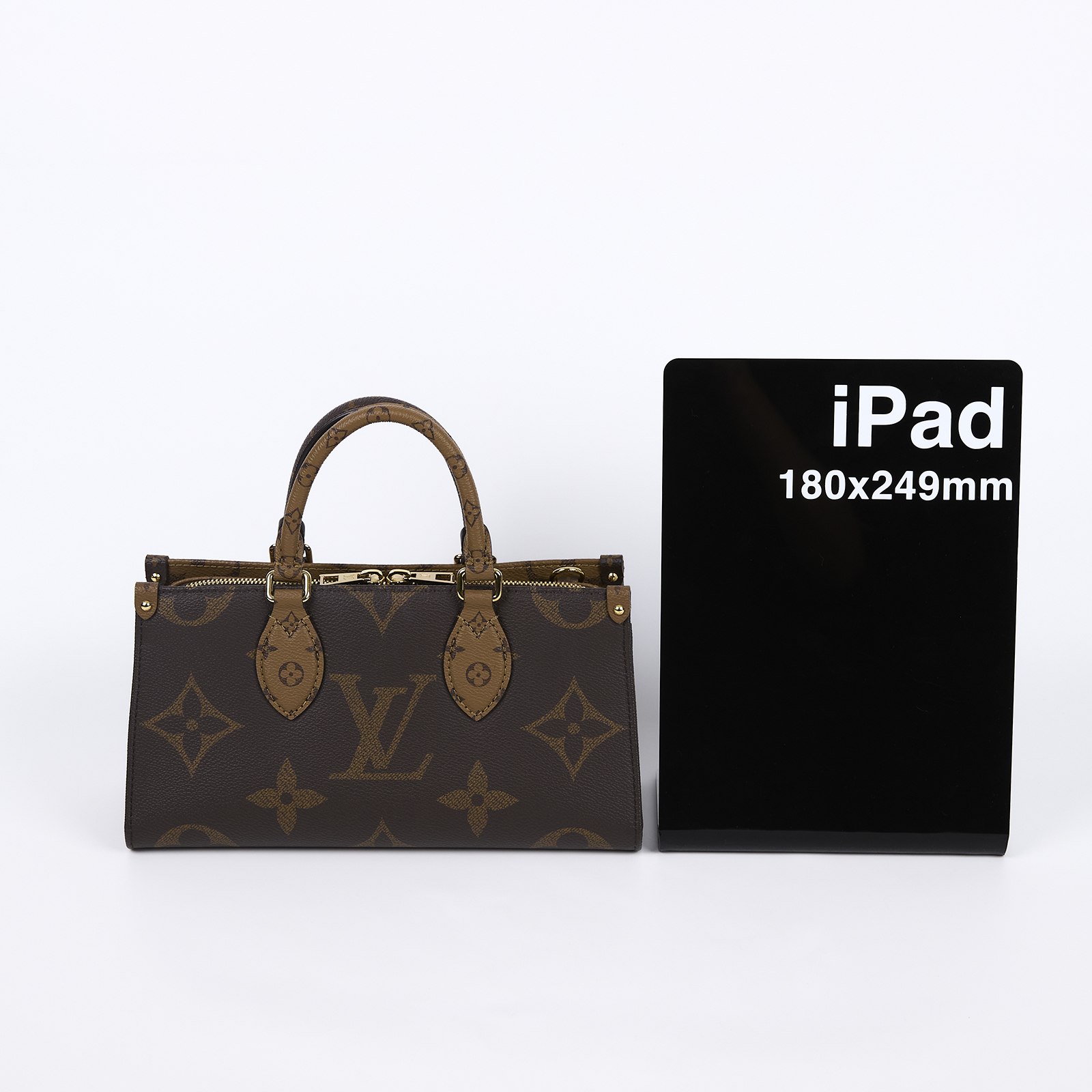 路易威登 LOUIS VUITTON OnTheGo East West Chain 手提包 托特包 肩背 老花 Monogram M14236 晶片款  防塵袋/背帶2