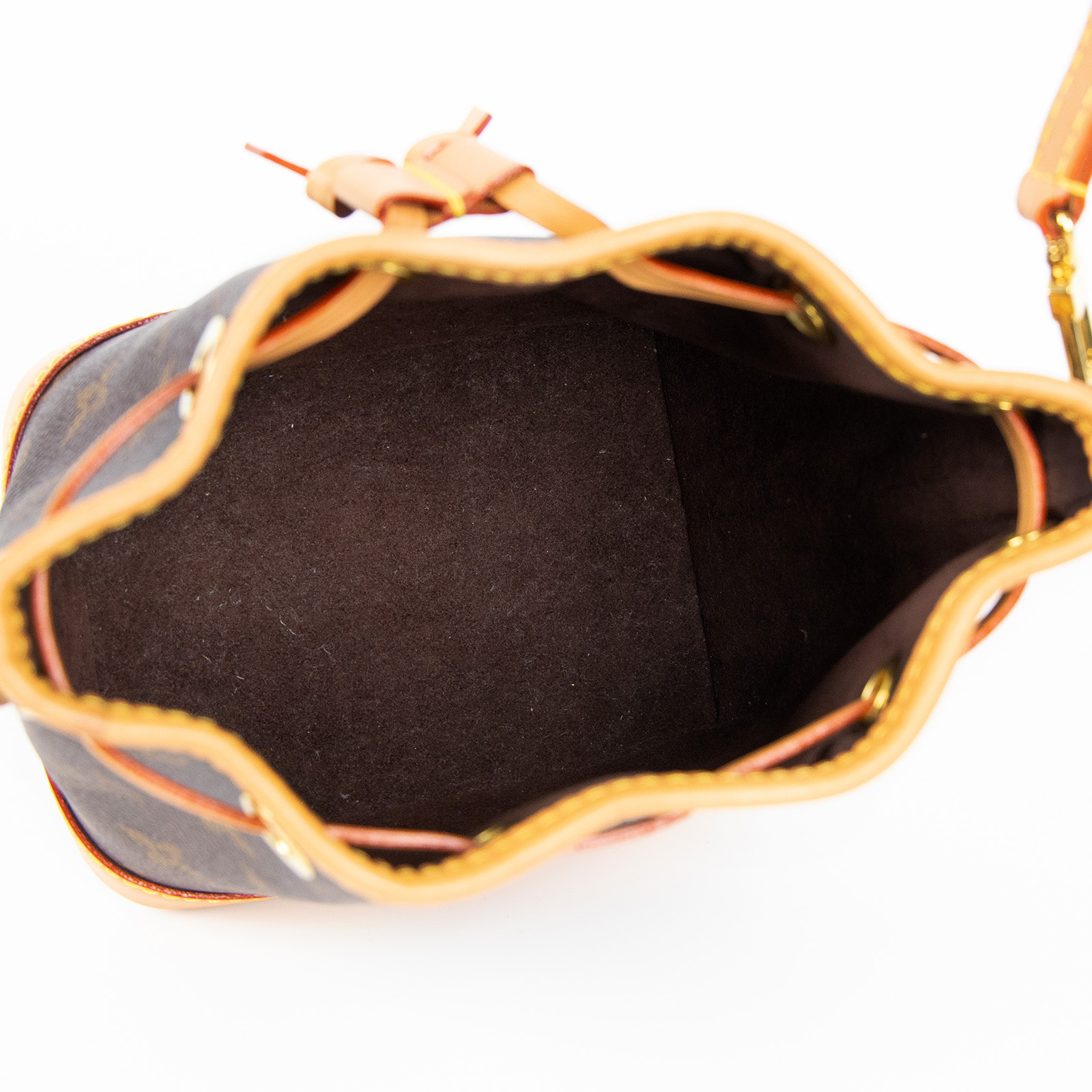 路易威登 LOUIS VUITTON Nano Noé 原花 束口水桶包 M81266 晶片款 原花NANO NOE水桶包 防塵袋/背帶2