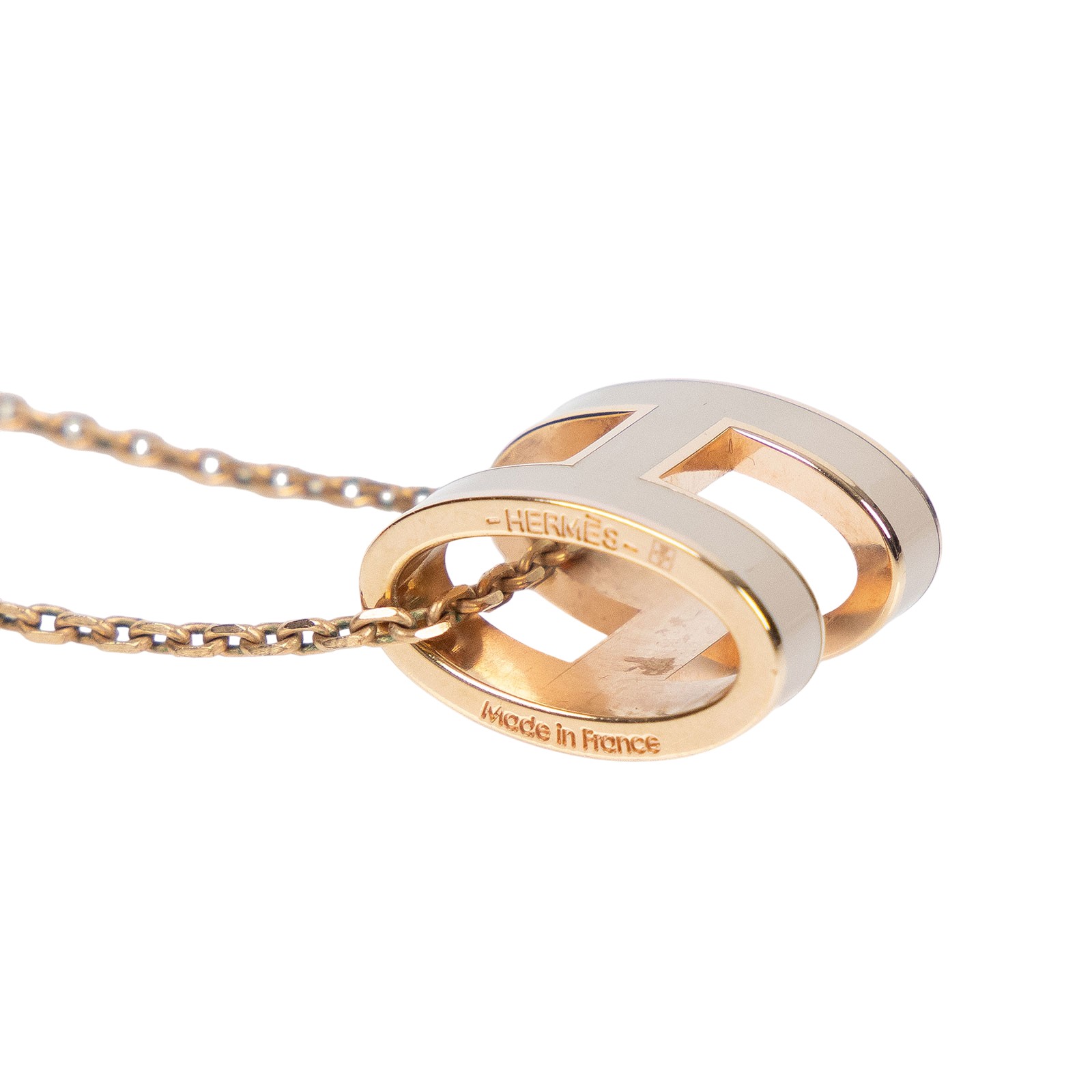 愛馬仕 Hermes Mini Pop H 墜飾 栗子色 H147992Fv55  栗子灰 POP H項鍊 原廠盒子