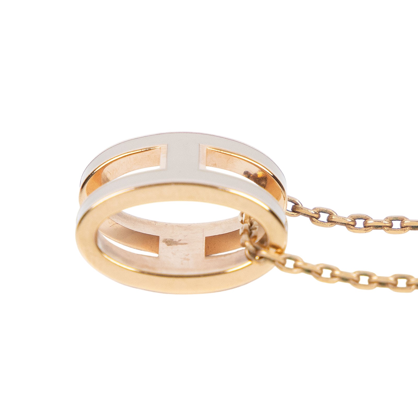 愛馬仕 Hermes Mini Pop H 墜飾 栗子色 H147992Fv55  栗子灰 POP H項鍊 原廠盒子