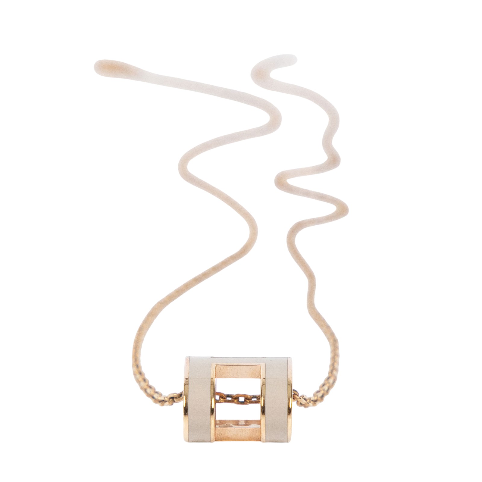 愛馬仕 Hermes Mini Pop H 墜飾 栗子色 H147992Fv55  栗子灰 POP H項鍊 原廠盒子