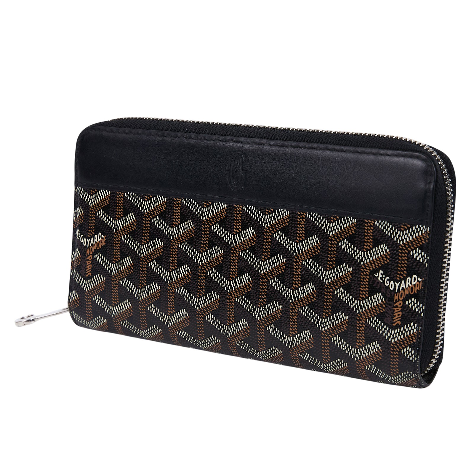 高雅德 GOYARD Matignon GM Wallet 錢包 拉鍊 長夾 MATIG2GMLTY 黑 MATIGNON GM拉鍊長夾 原廠盒子/購買證明