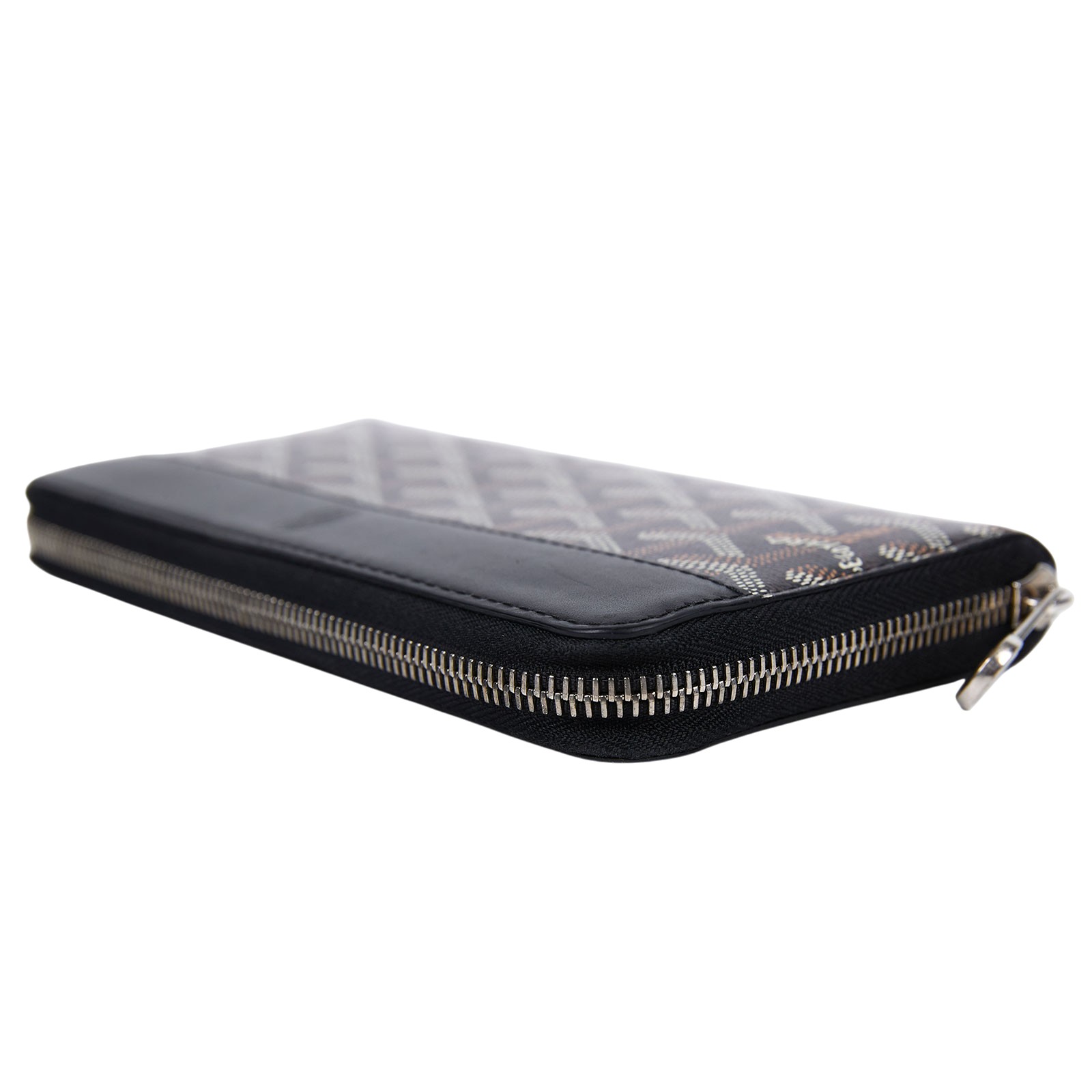 高雅德 GOYARD Matignon GM Wallet 錢包 拉鍊 長夾 MATIG2GMLTY 黑 MATIGNON GM拉鍊長夾 原廠盒子/購買證明