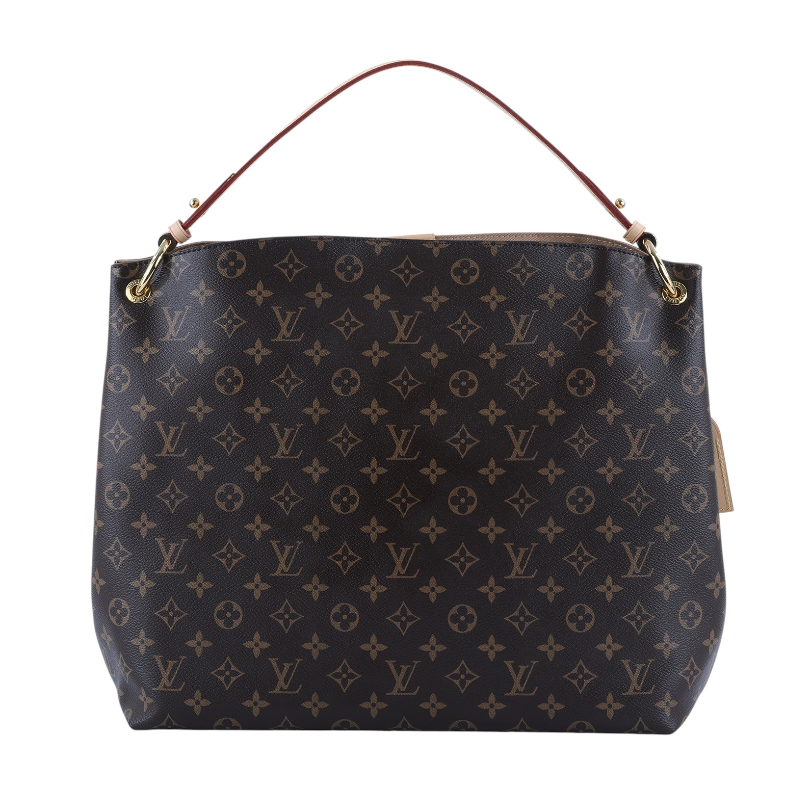 路易威登 LOUIS VUITTON Graceful PM 經典原花 大型 肩背包 M43700 晶片款 原花GRACEFUL MM 原廠盒子/防塵袋/吊牌