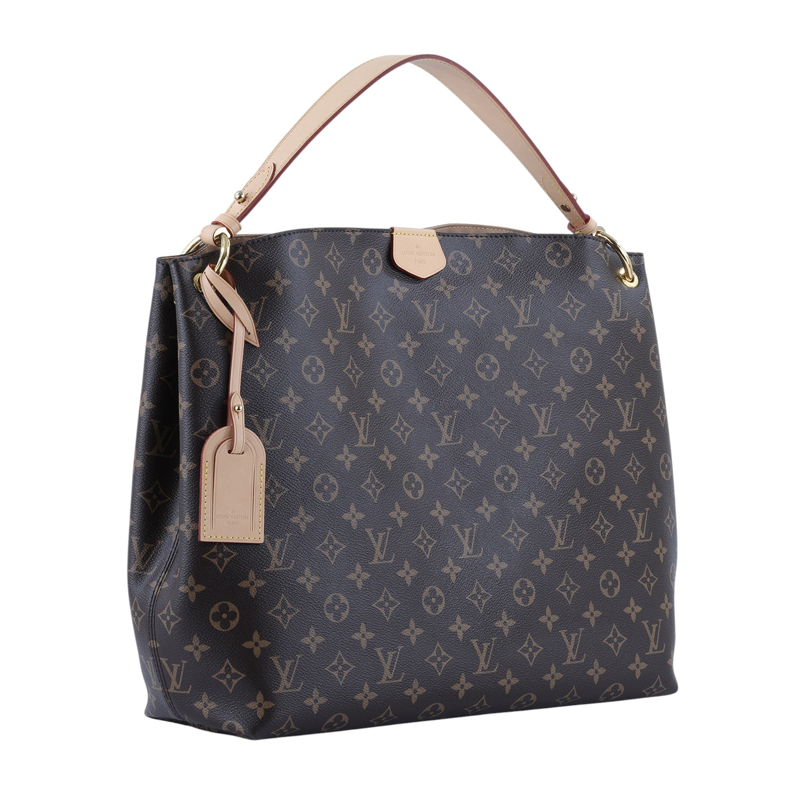 路易威登 LOUIS VUITTON Graceful PM 經典原花 大型 肩背包 M43700 晶片款 原花GRACEFUL MM 原廠盒子/防塵袋/吊牌