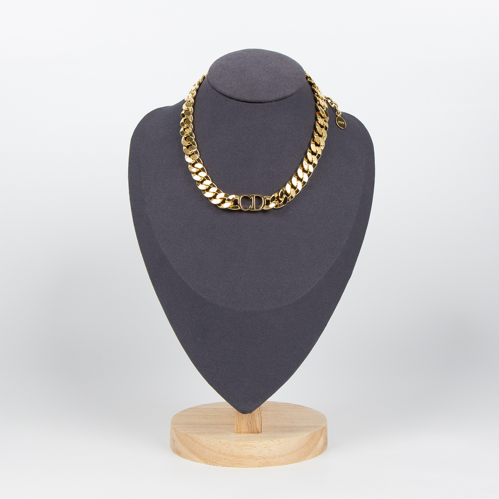 迪奧 CHRISTIAN DIOR Danseuse Etoile 項鍊 N0519DSEMT 金色CD古巴項鍊 原廠盒子/防塵袋/購買證明