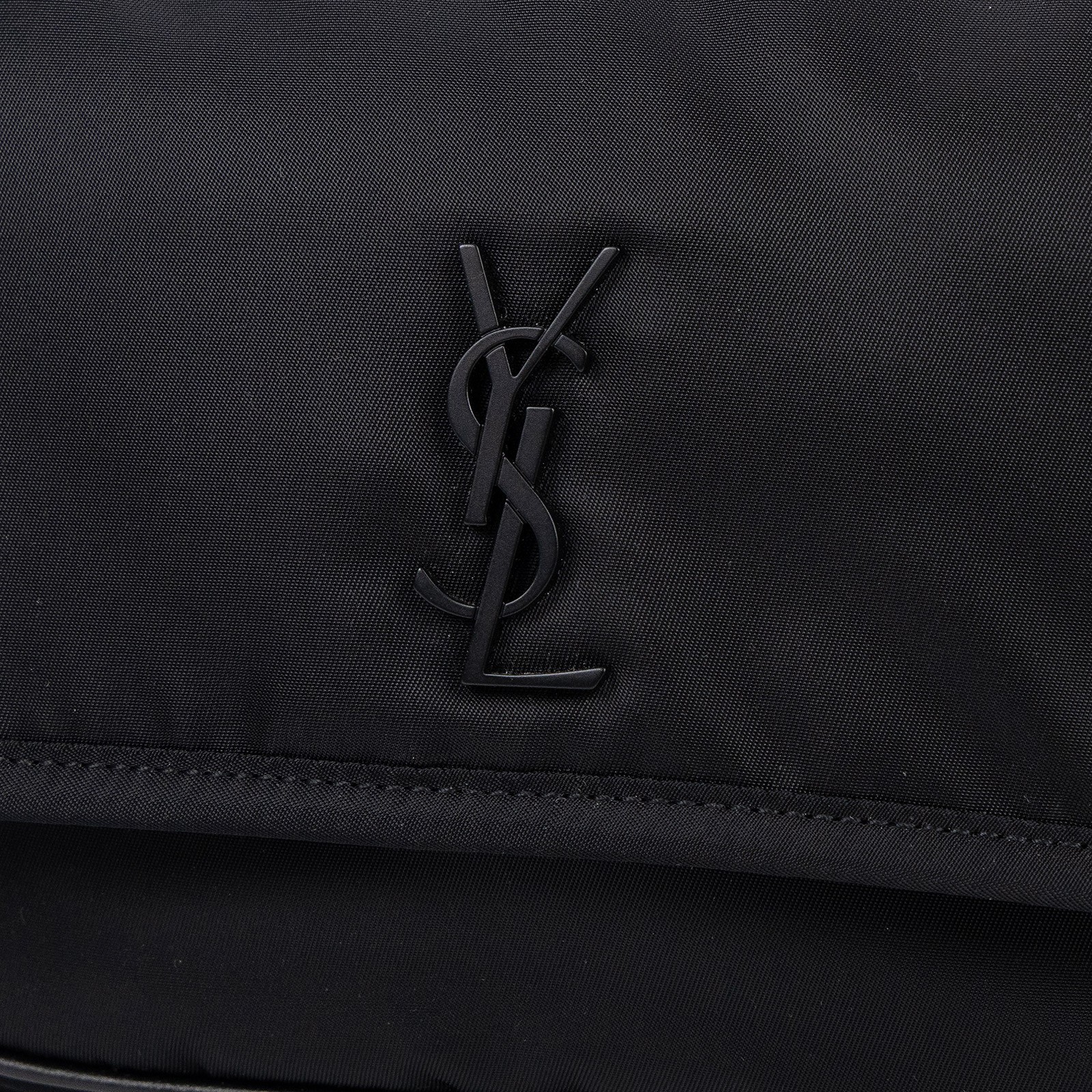聖羅蘭 YSL SAINT LAURENT Niki 尼龍 郵差包 小型 776611FACKH 黑尼龍NIKI肩背包SMALL 防塵袋