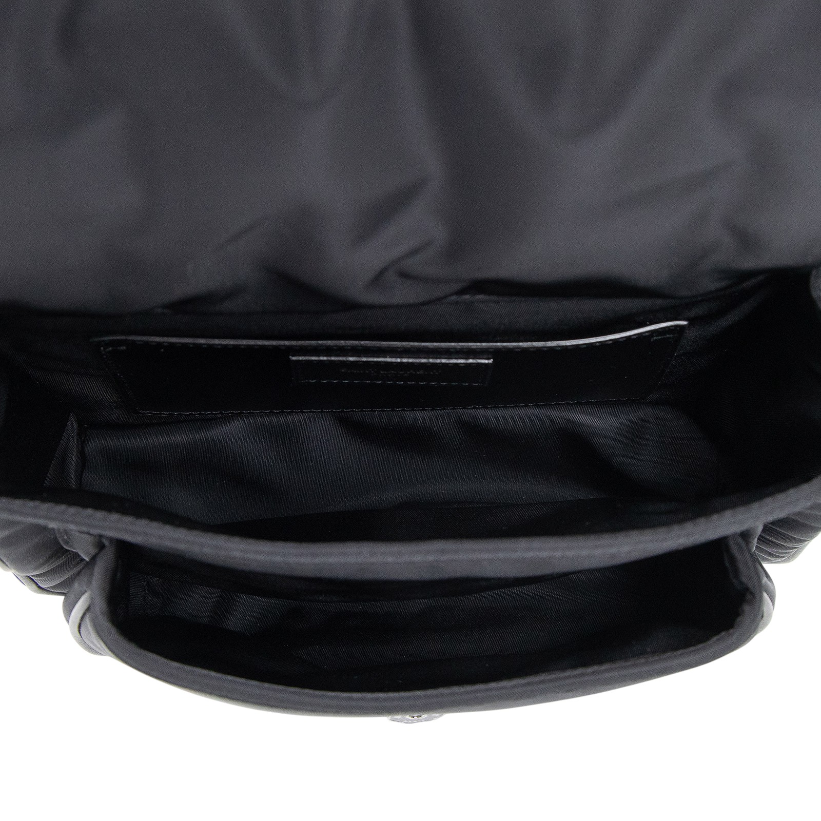 聖羅蘭 YSL SAINT LAURENT Niki 尼龍 郵差包 小型 776611FACKH 黑尼龍NIKI肩背包SMALL 防塵袋