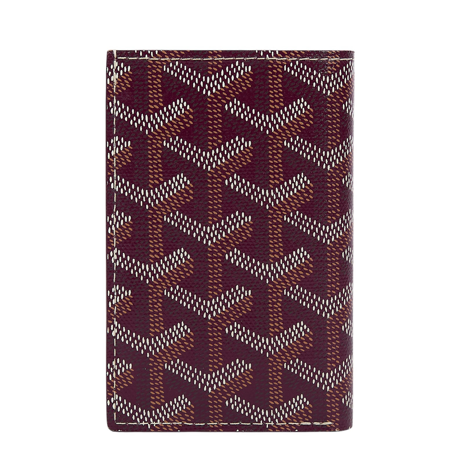 高雅德 GOYARD Saint-Pierre Card Wallet 卡夾 STPIE2PMLTY 酒紅對開卡夾 原廠盒子