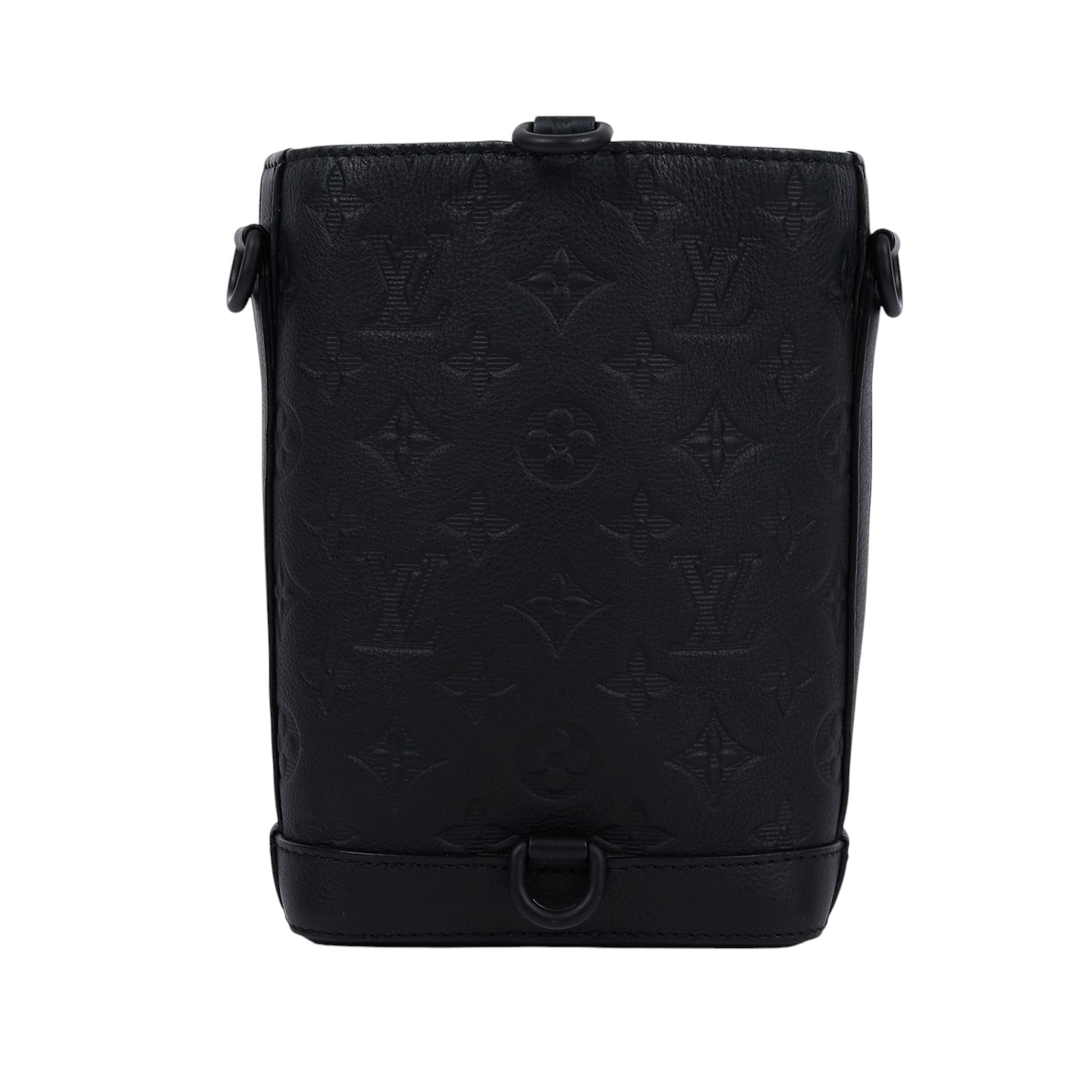 路易威登 LOUIS VUITTON Noe Sling 老花 水桶包 M82248 晶片款 黑牛皮壓紋Noe Sling水桶包 原廠盒子/防塵袋/背帶