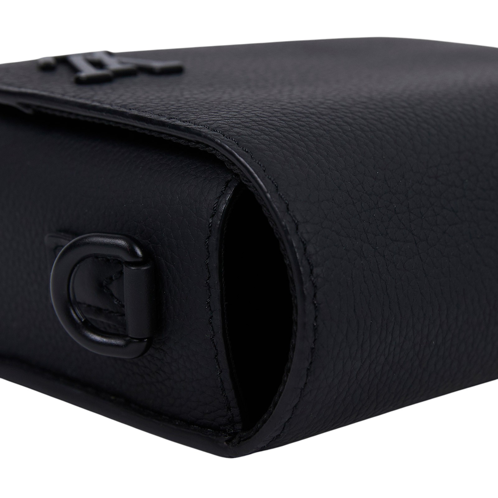 路易威登 LOUIS VUITTON 翻蓋隨身錢包 牛皮 黑色 M82085 晶片款 黑牛皮翻蓋隨身錢包 原廠盒子/防塵袋/背帶/吊牌