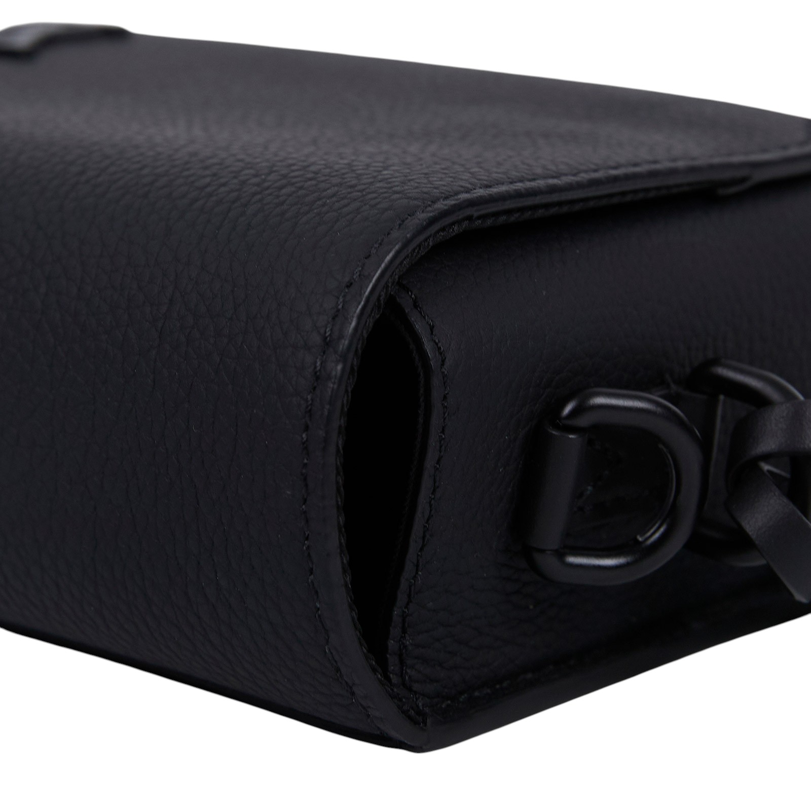 路易威登 LOUIS VUITTON 翻蓋隨身錢包 牛皮 黑色 M82085 晶片款 黑牛皮翻蓋隨身錢包 原廠盒子/防塵袋/背帶/吊牌