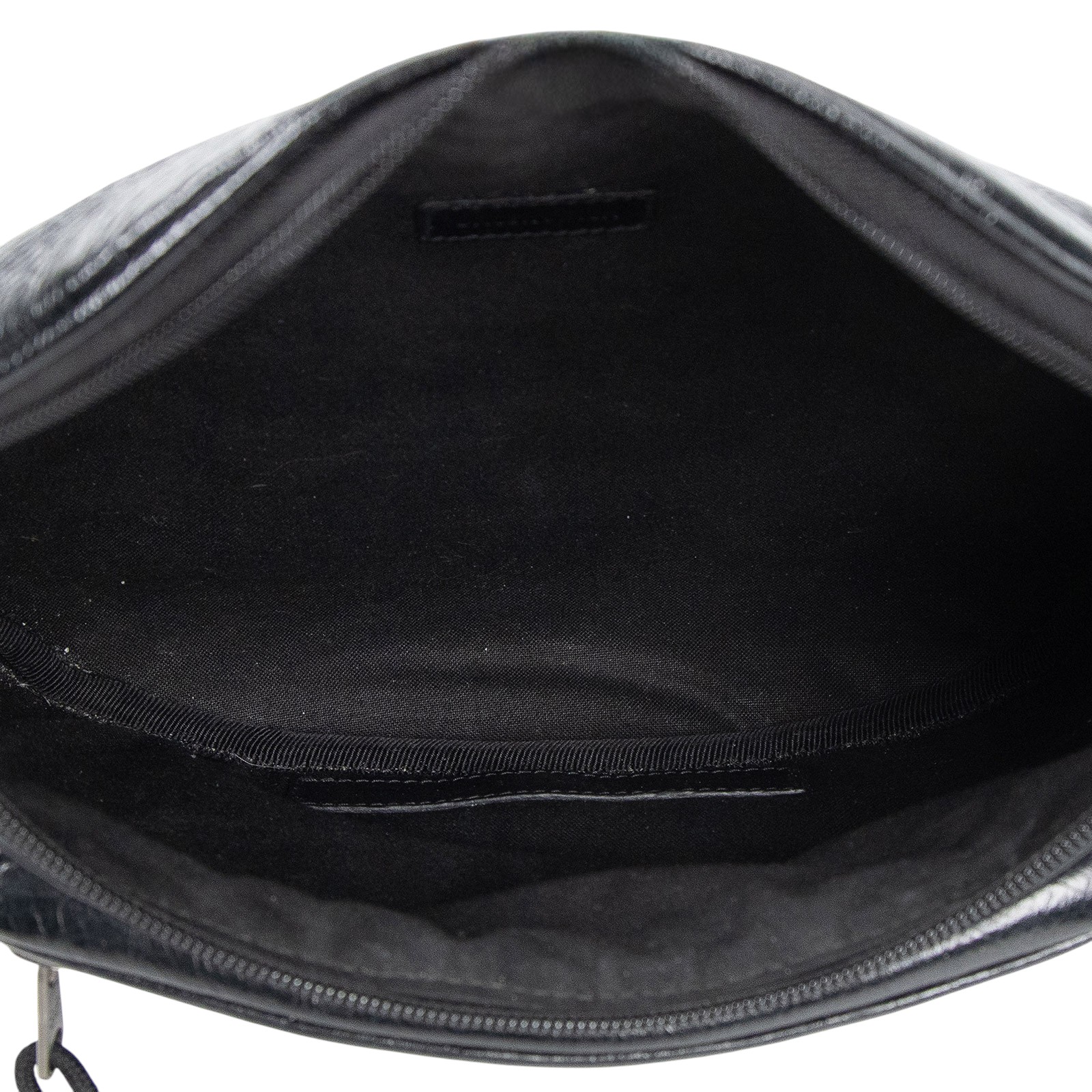 巴黎世家 BALENCIAGA Explorer Arena 腰包 5295501VG87 黑油蠟皮腰包 防塵袋/購買證明